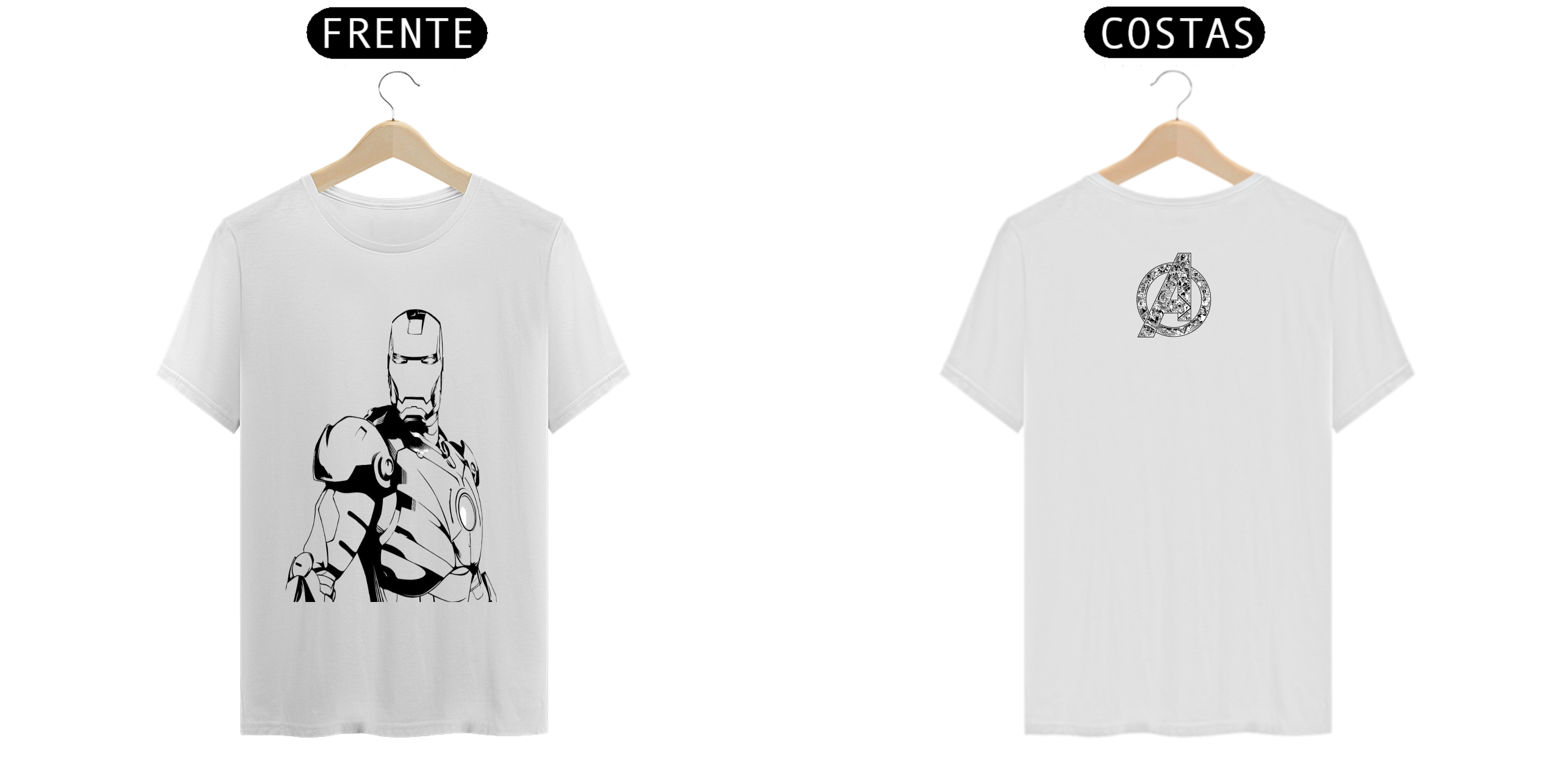 Nome do produto: T-Shirt Classic - Iron Man