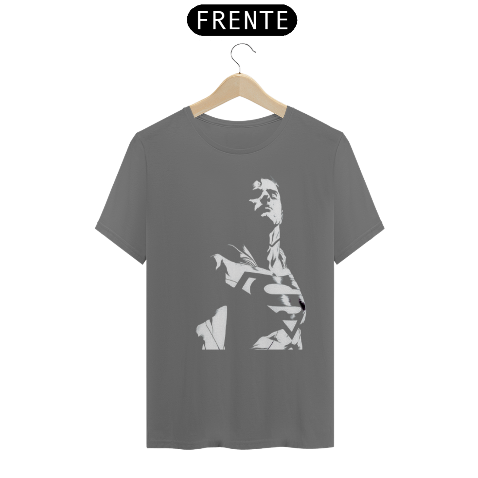 Nome do produto: Camisa Masculina Estonada-Superman