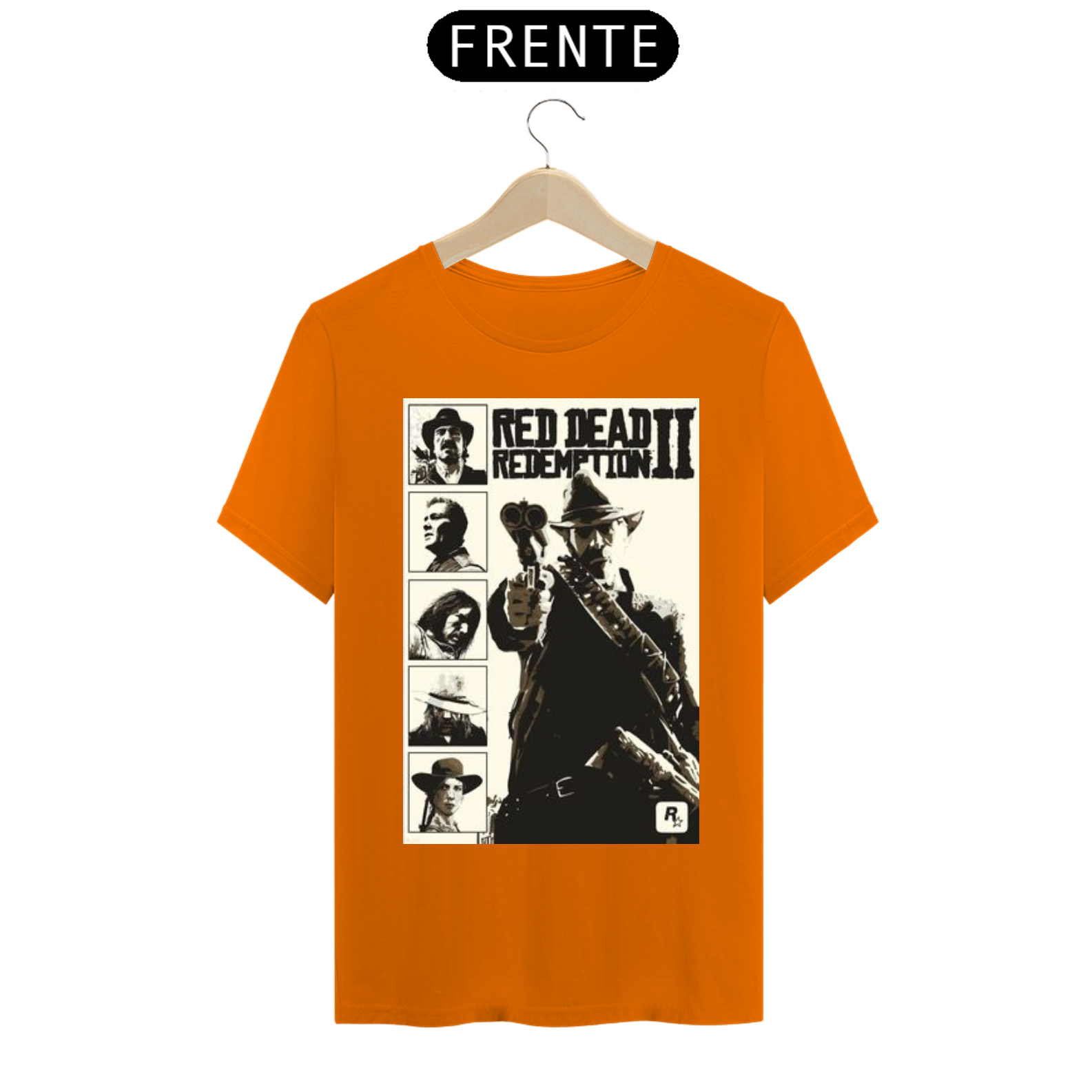 Nome do produto: CAMISETA MASCULINA RED DEAD REDEMPTION II