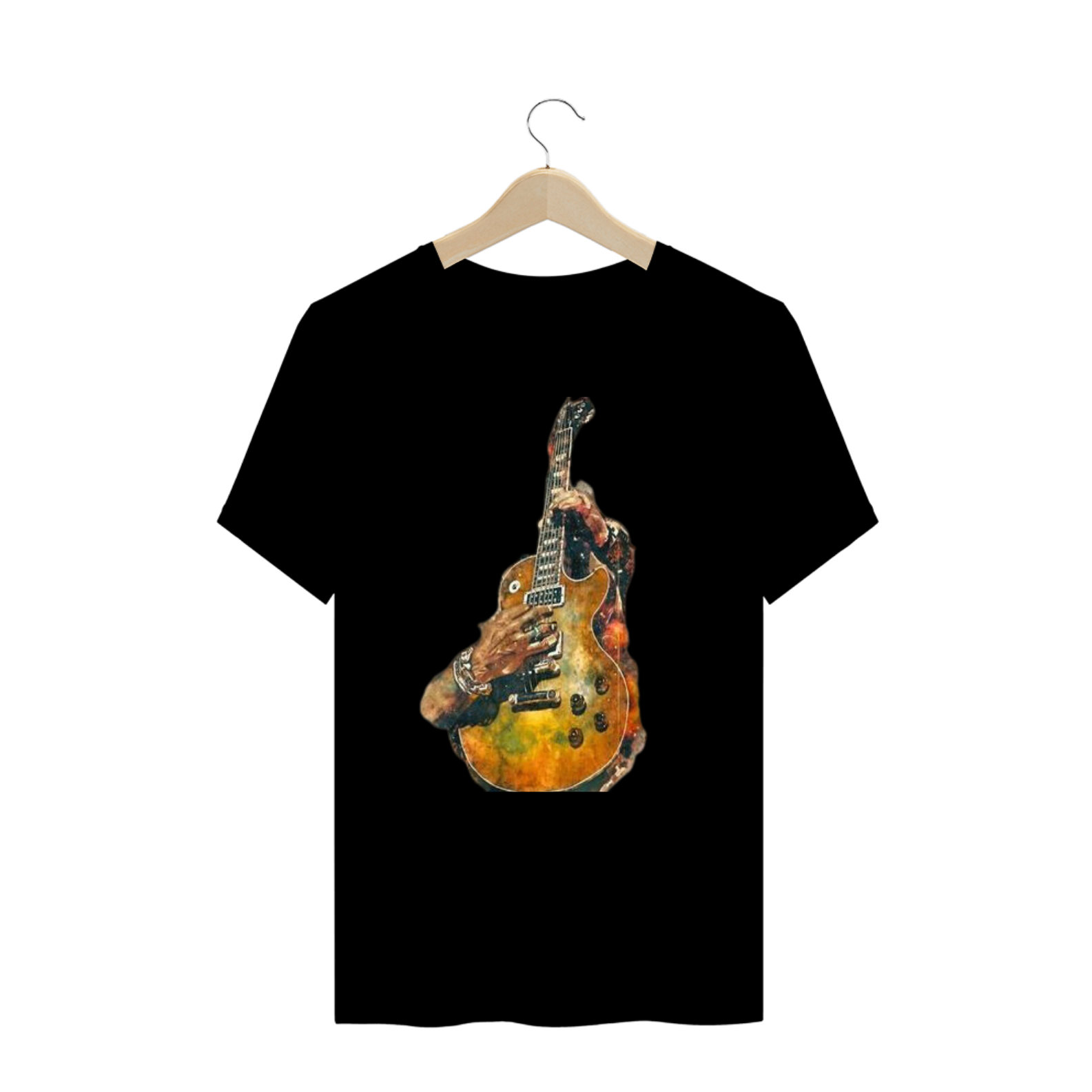 Nome do produto: T-Shirt Plus Size _ Guitar 