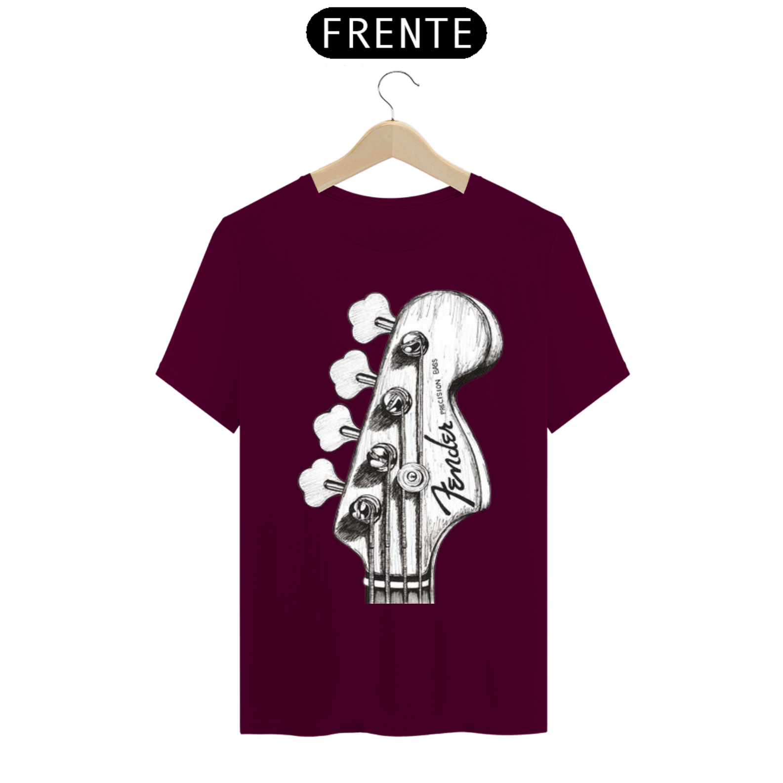 Nome do produto: T-Shirt Classic - Fender