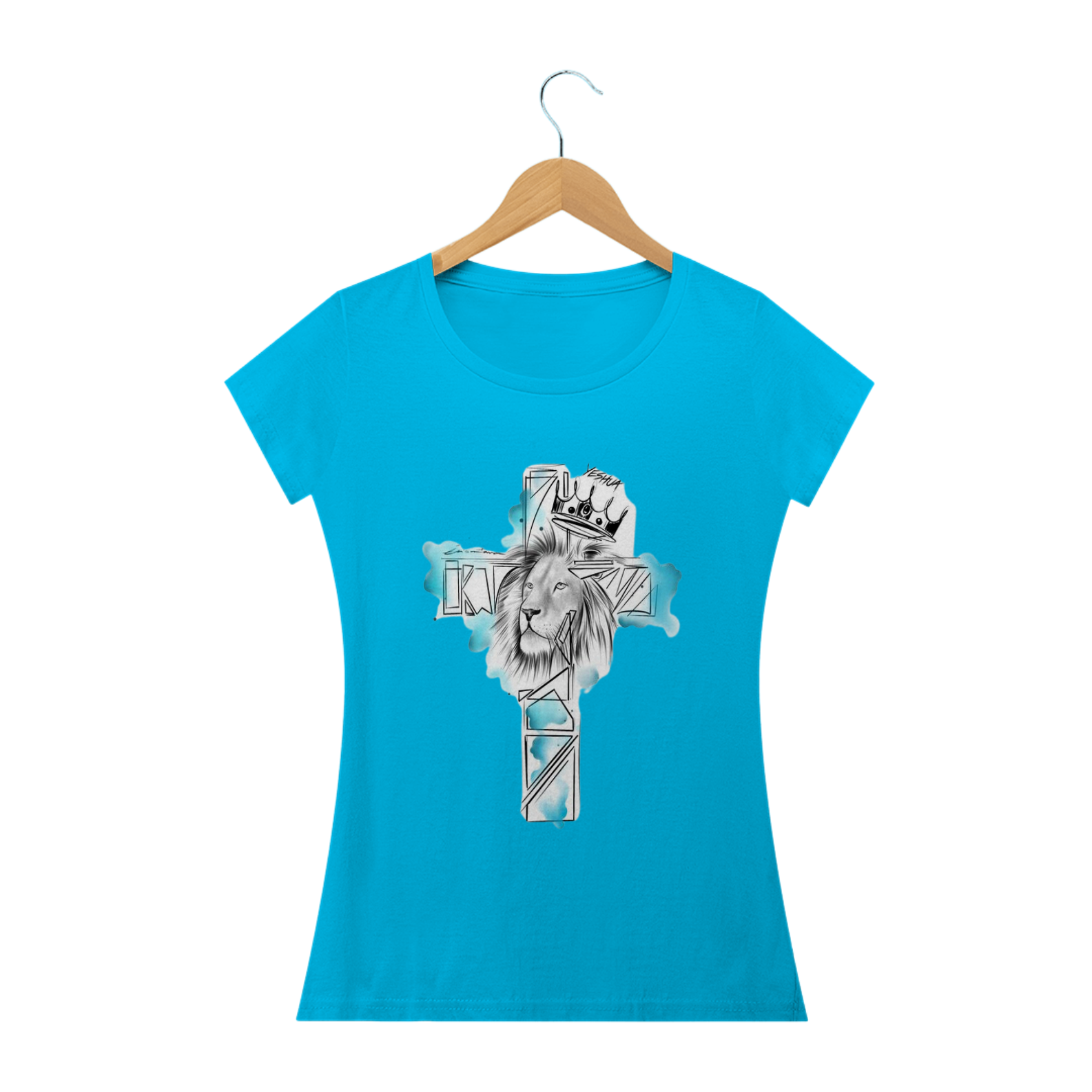 Nome do produto: Blusa Feminina com estampa cristâ