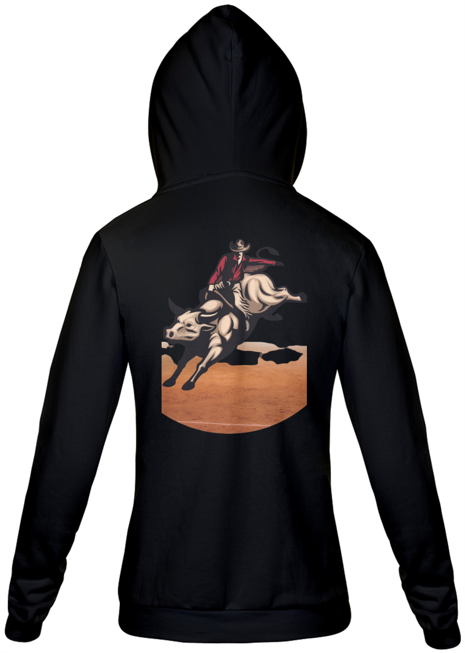 Nome do produto: Casaco com gorro - Peão de rodeio 