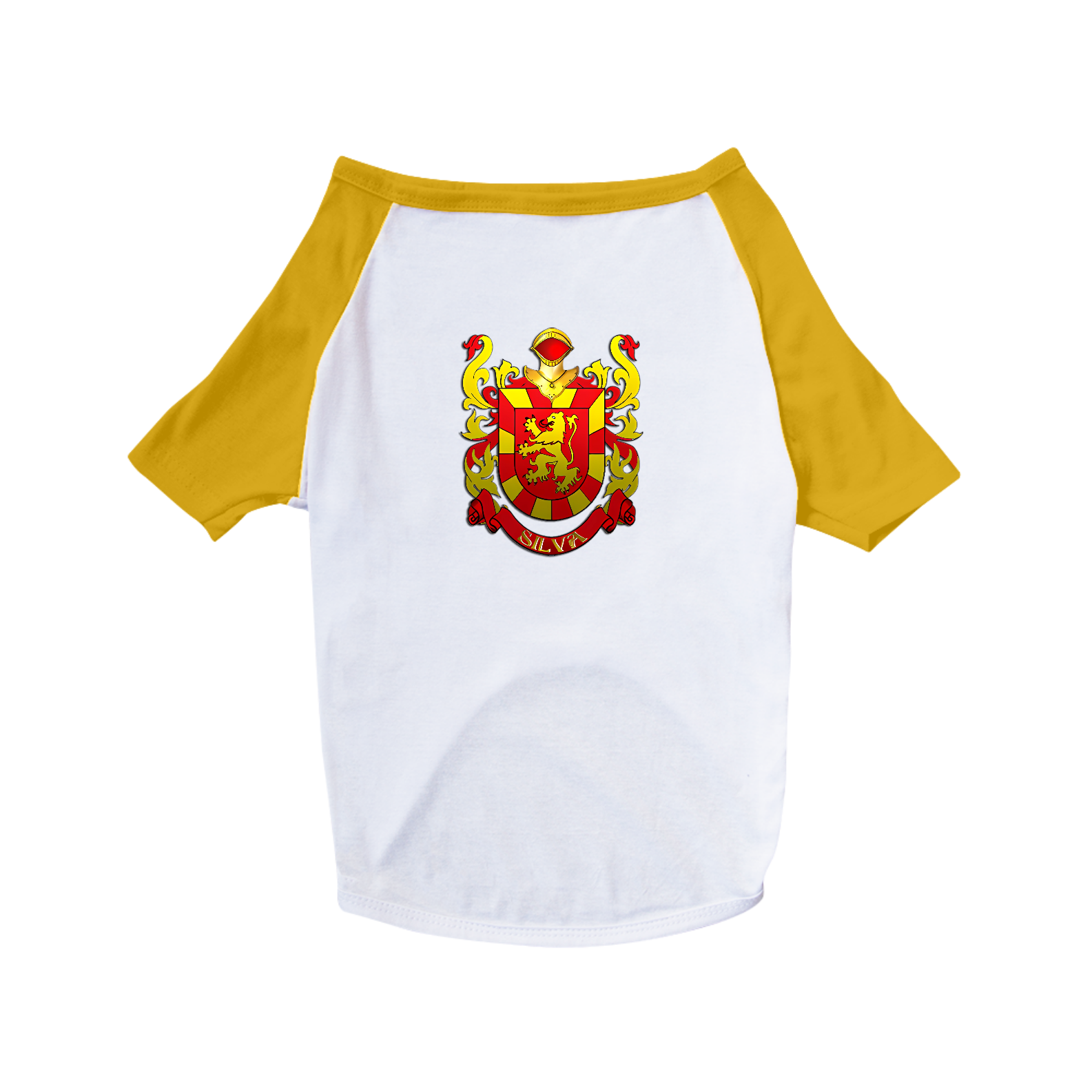 Nome do produto: BRASÃO SILVA MEDIEVAL - CAMISETA - PET