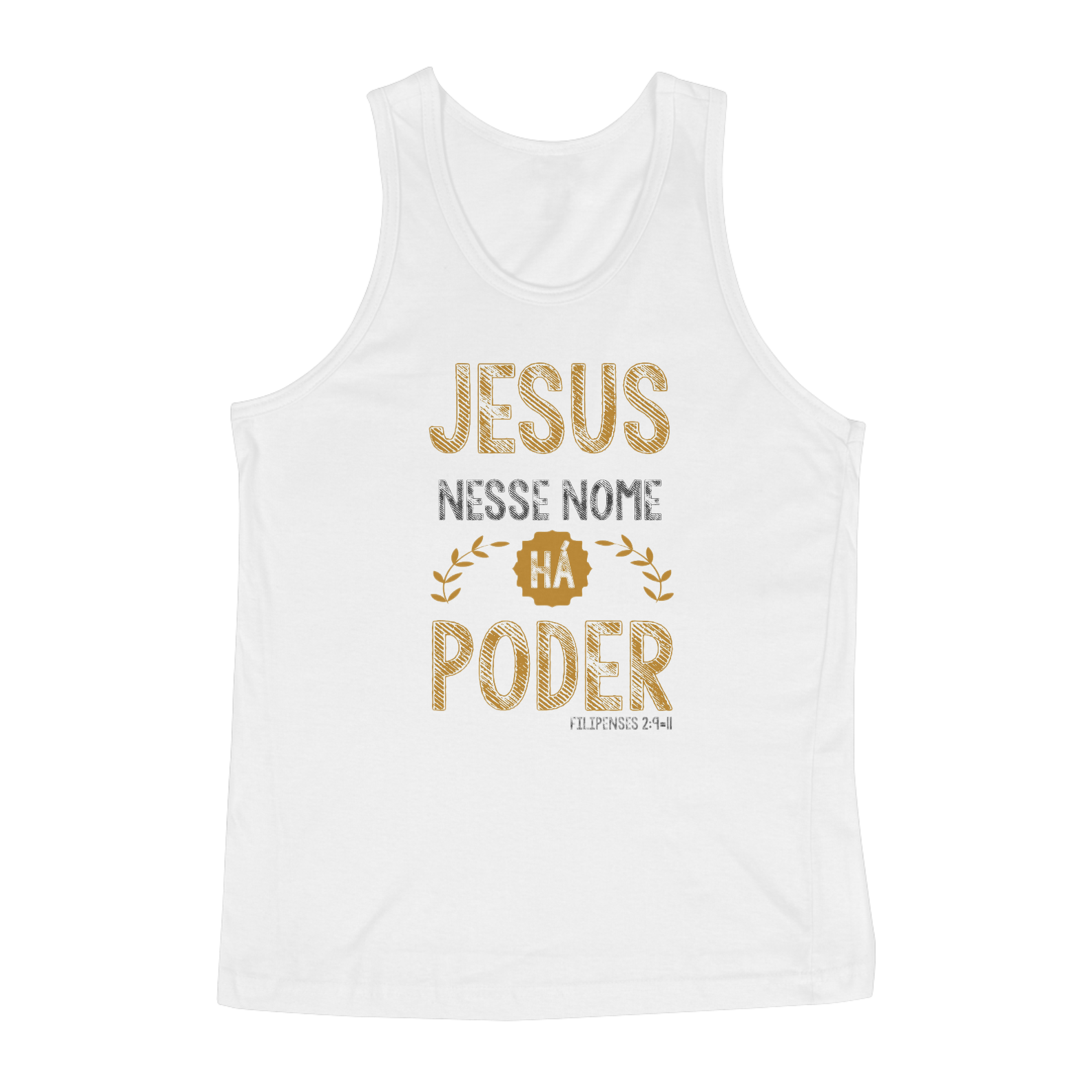 Nome do produto: FILIPENSES 2:9-11 - REGATA - CLASSIC