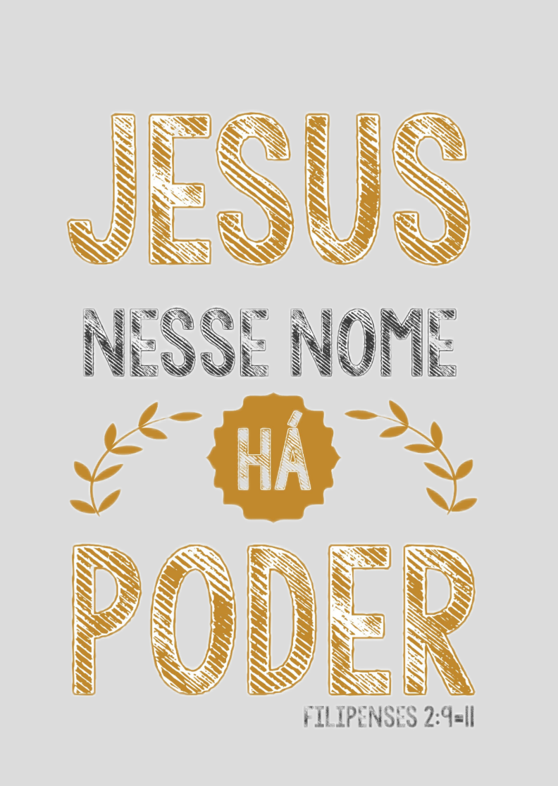 Nome do produto: FILIPENSES 2:9-11 - POSTER - QUADRO