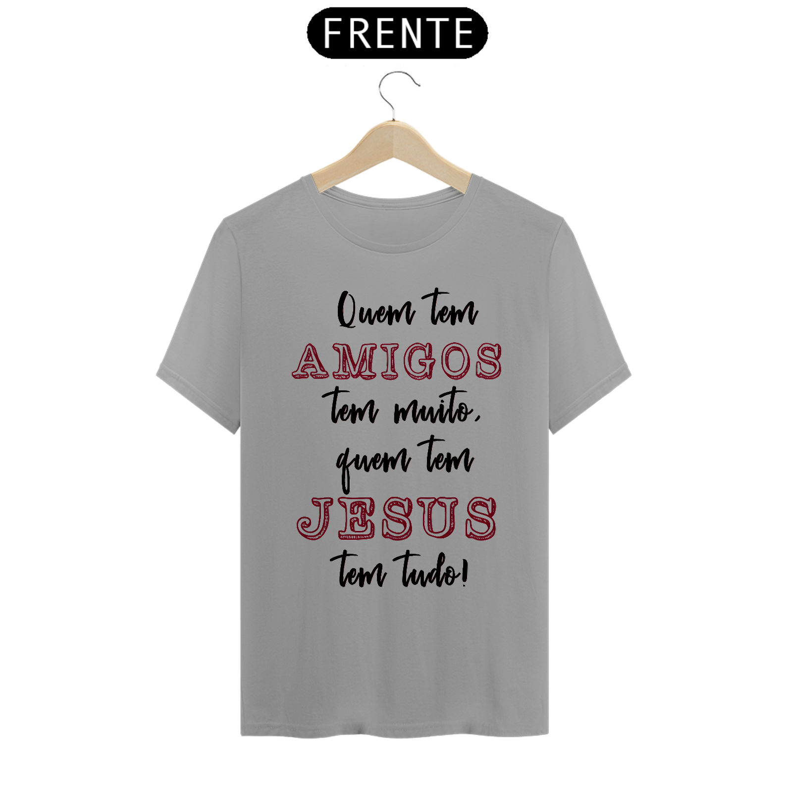 Nome do produto: QUEM TEM AMIGOS... - CAMISETA - QUALITY