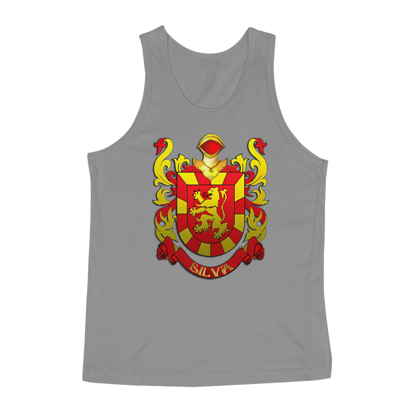 Nome do produto: BRASÃO SILVA MEDIEVAL - REGATA - CLASSIC