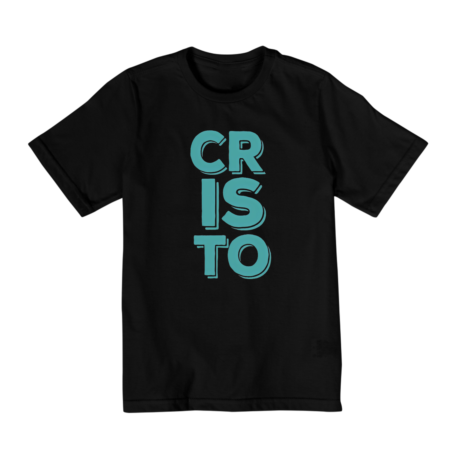 Nome do produto: CR IS TO - CAMISETA - QUALITY INFANTIL ( 10 A 14 ANOS )
