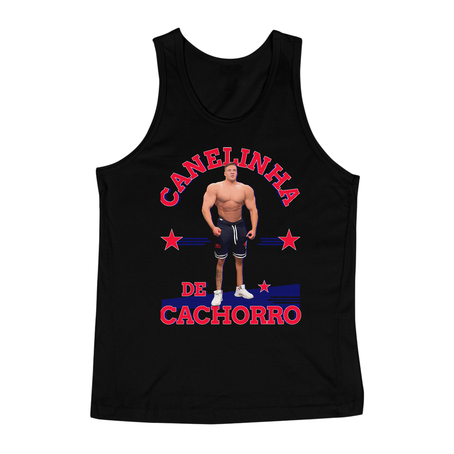 Camiseta regata - Canelinha de Cachorro