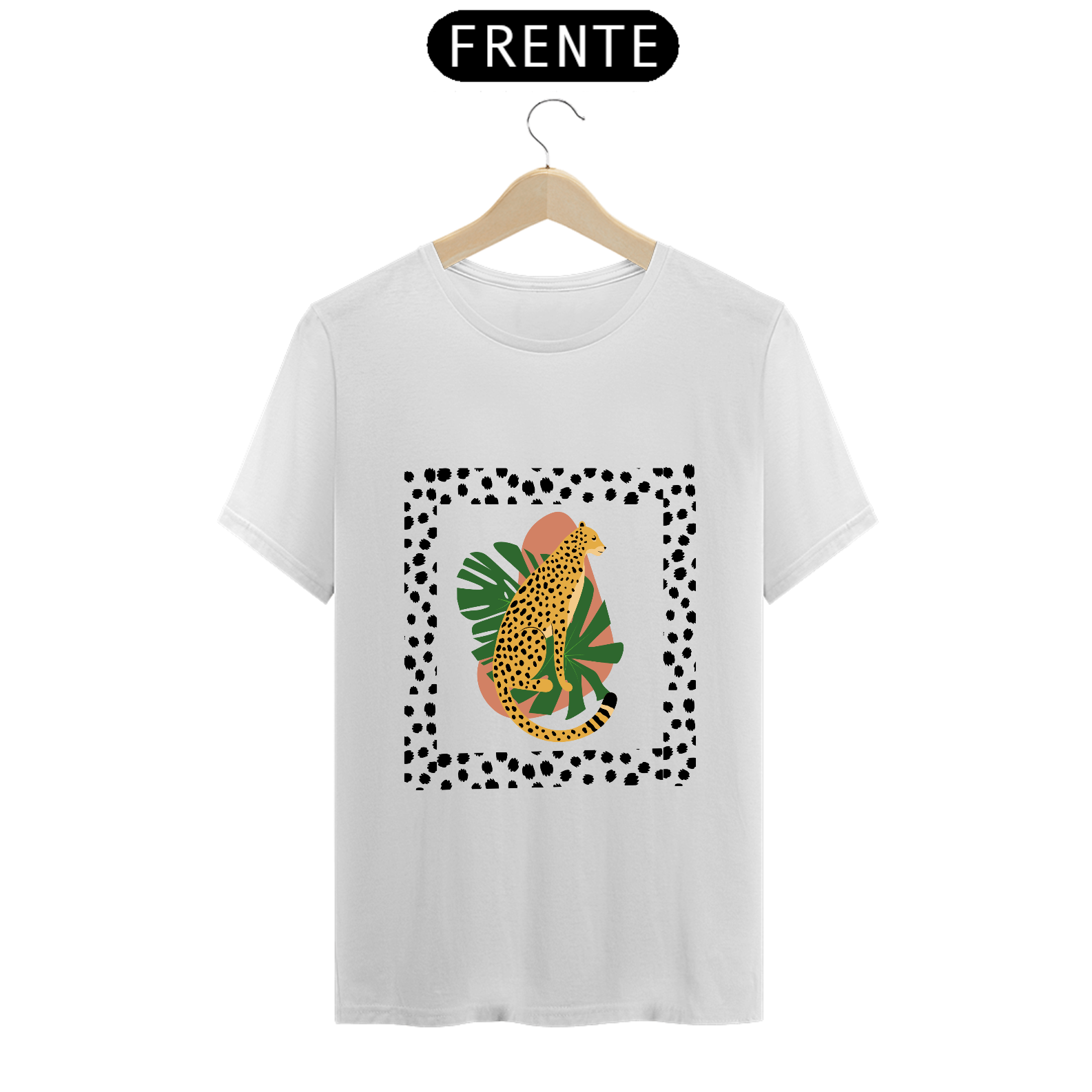 Nome do produto: T-SHIRT ONÇA AMAZON