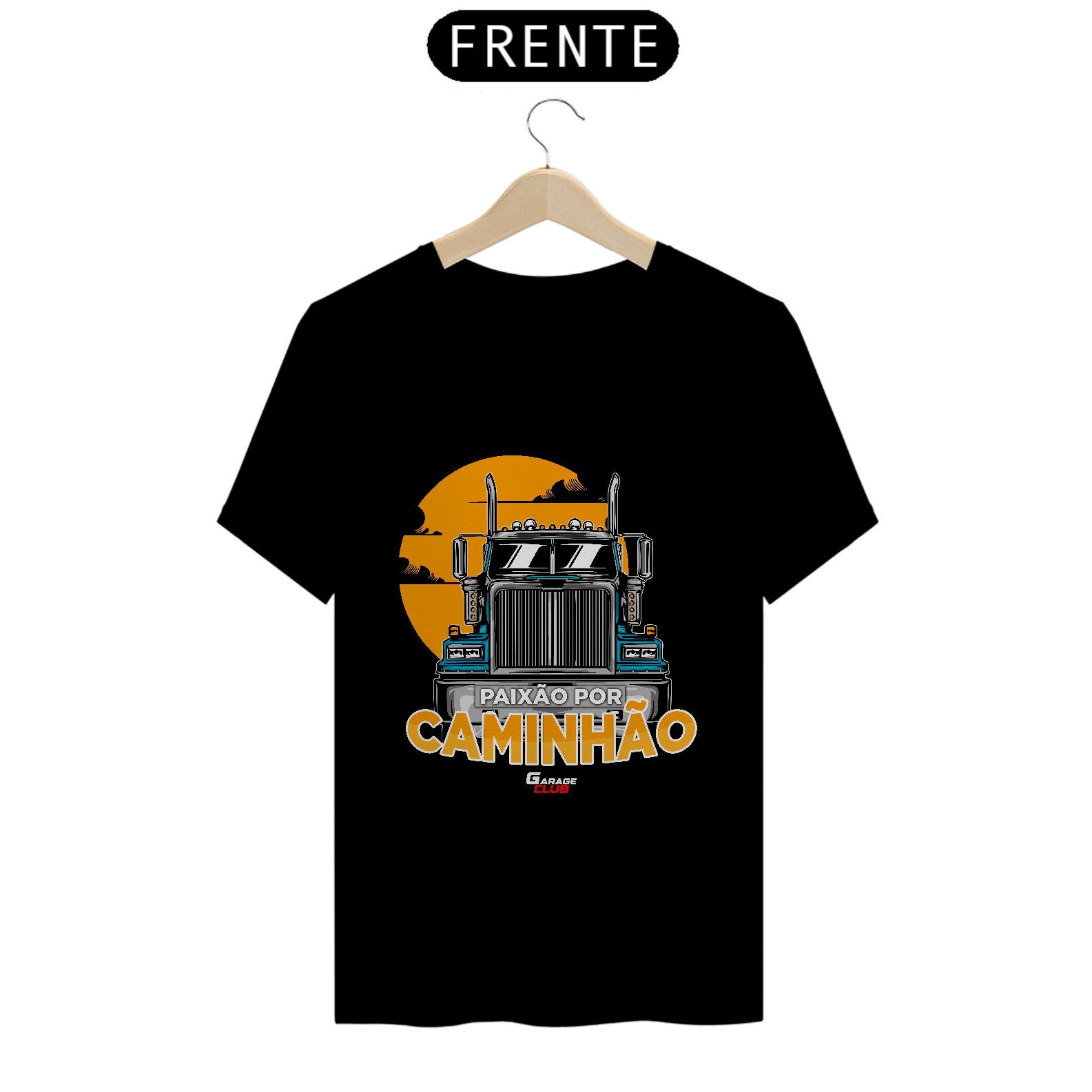 Nome do produto: CAMISETA TRUCK - PAIXÃO POR CAMINHÃO