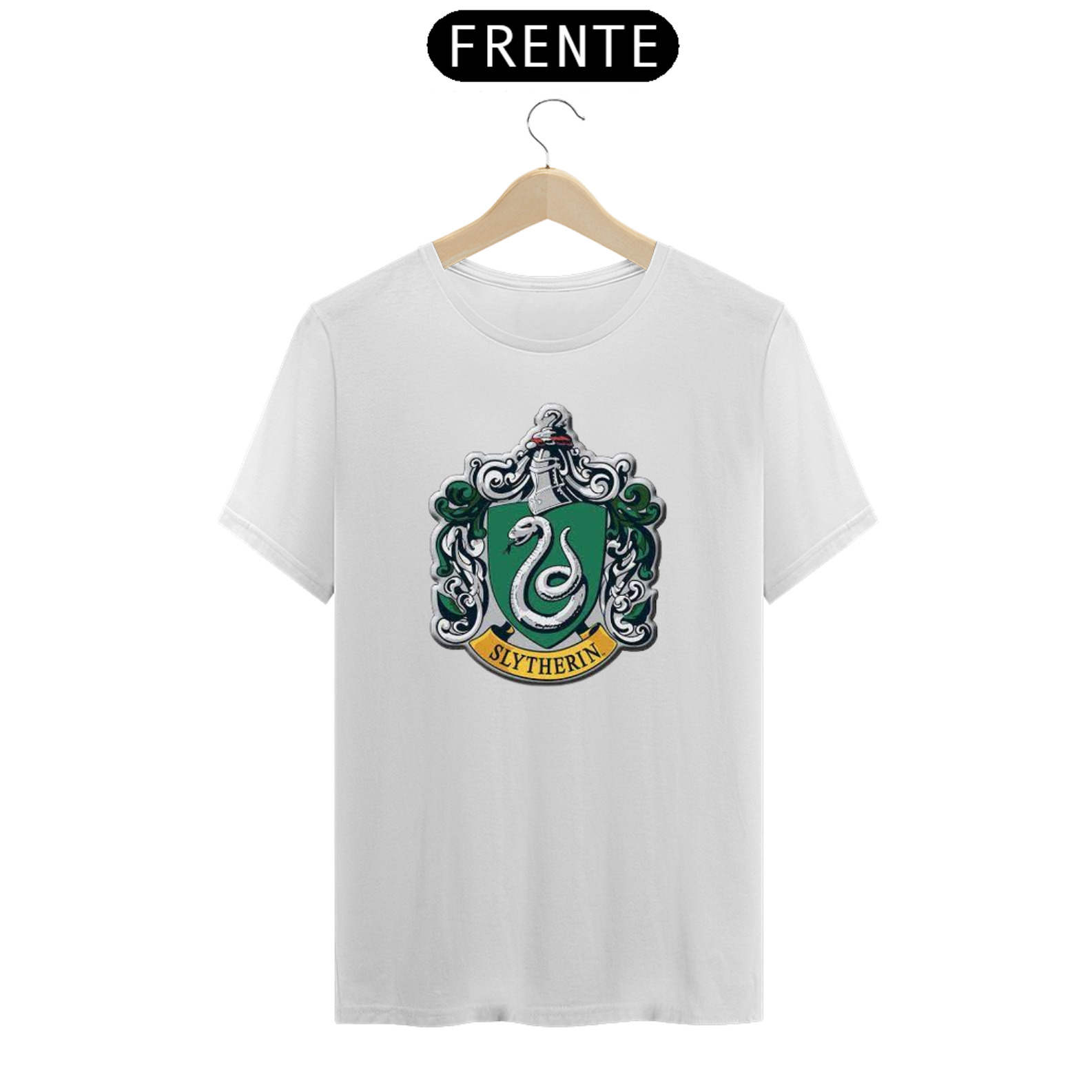 Nome do produto: Camiseta Harry Potter Slytherin