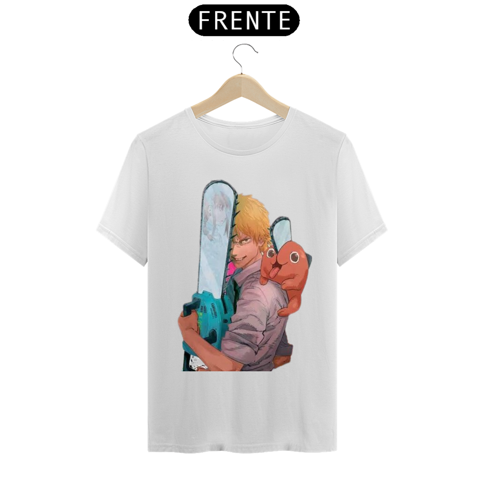 Nome do produto: Camiseta anime CHAINSAW MAN
