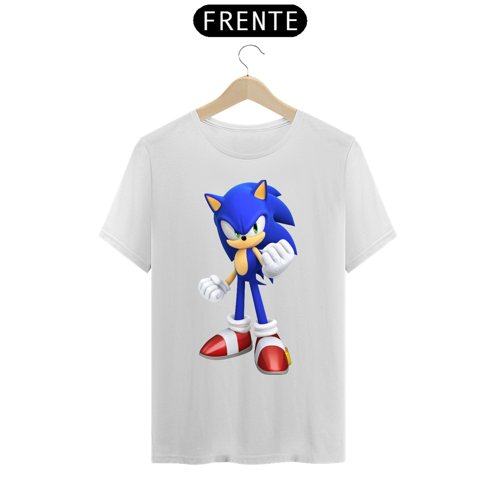 Nome do produto: Camiseta do Sonic