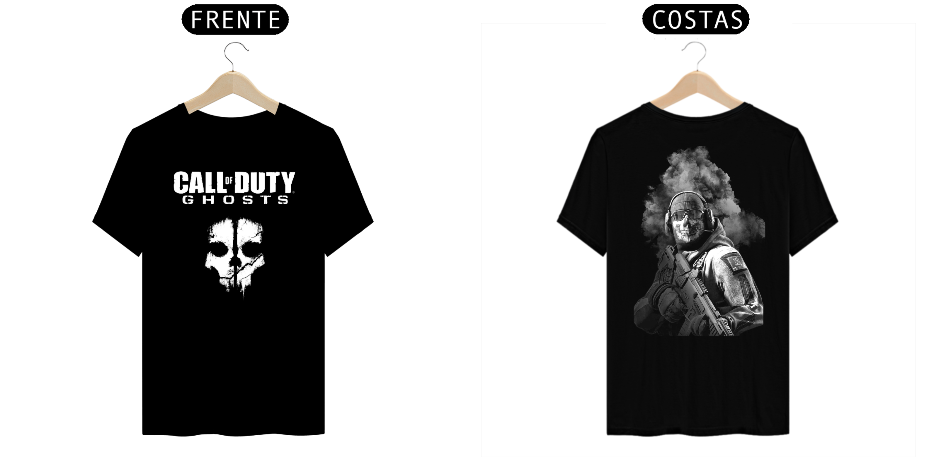 Nome do produto: Camiseta call of duty ghosts