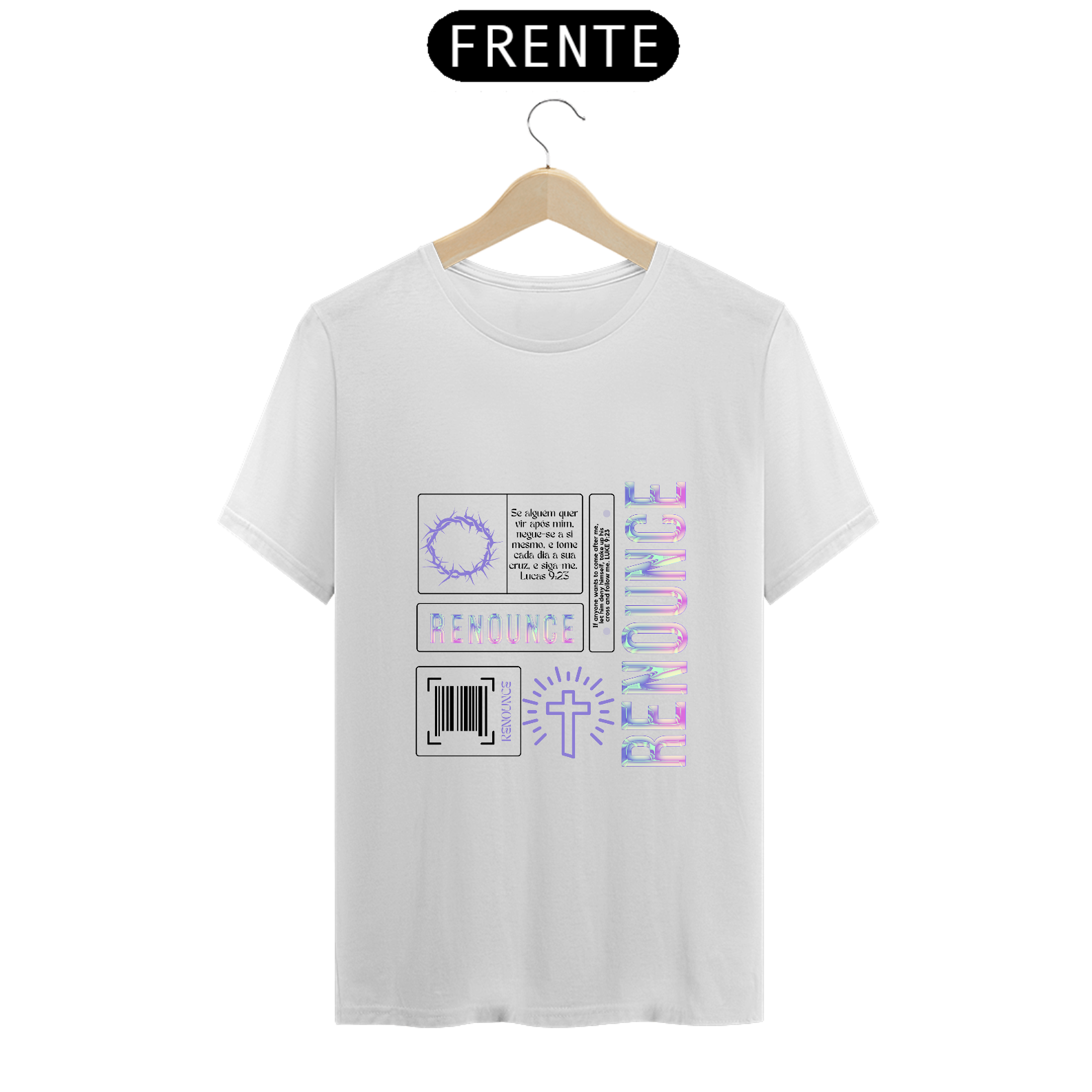 Nome do produto: CAMISETA RENOUNCE