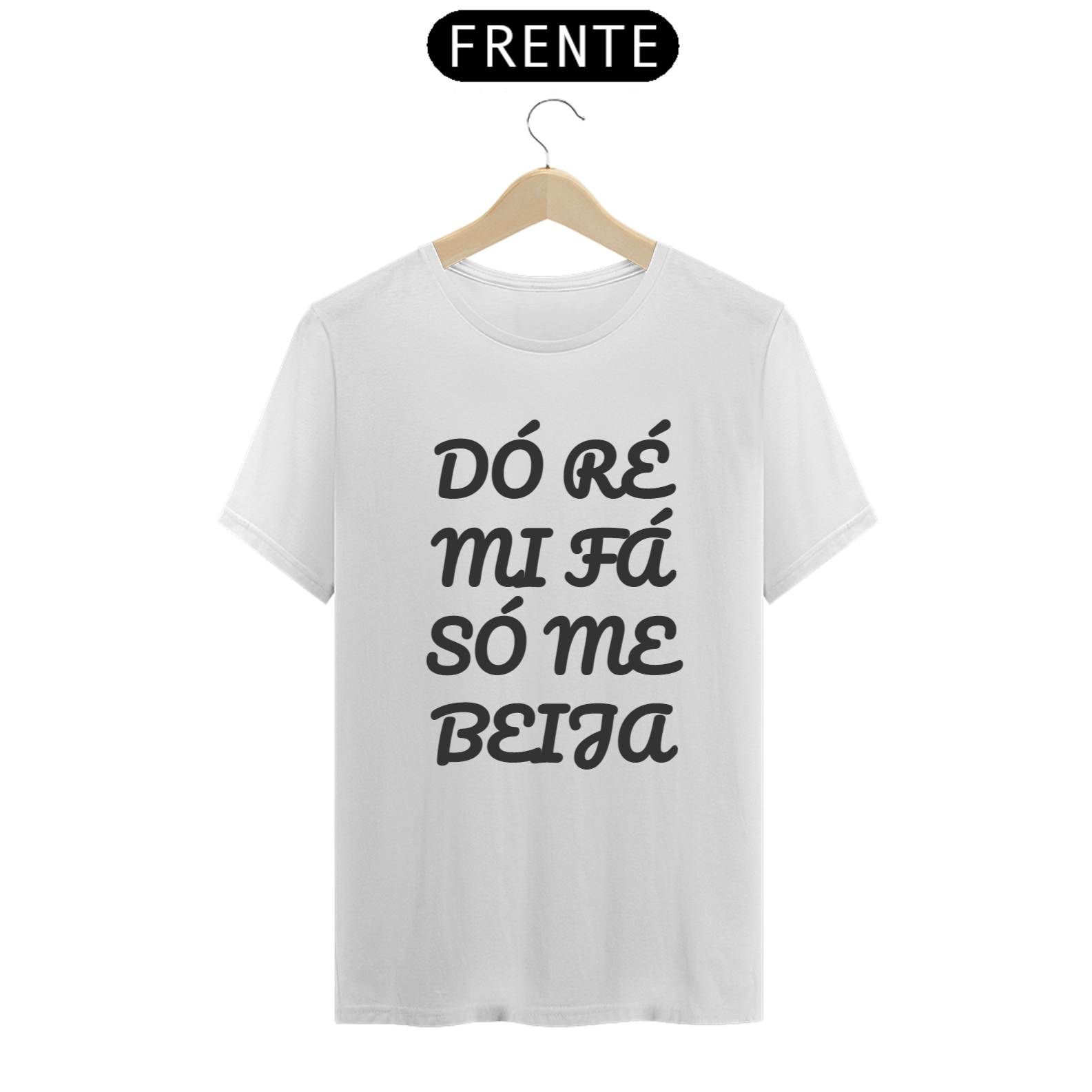 Nome do produto: Camiseta só me beija