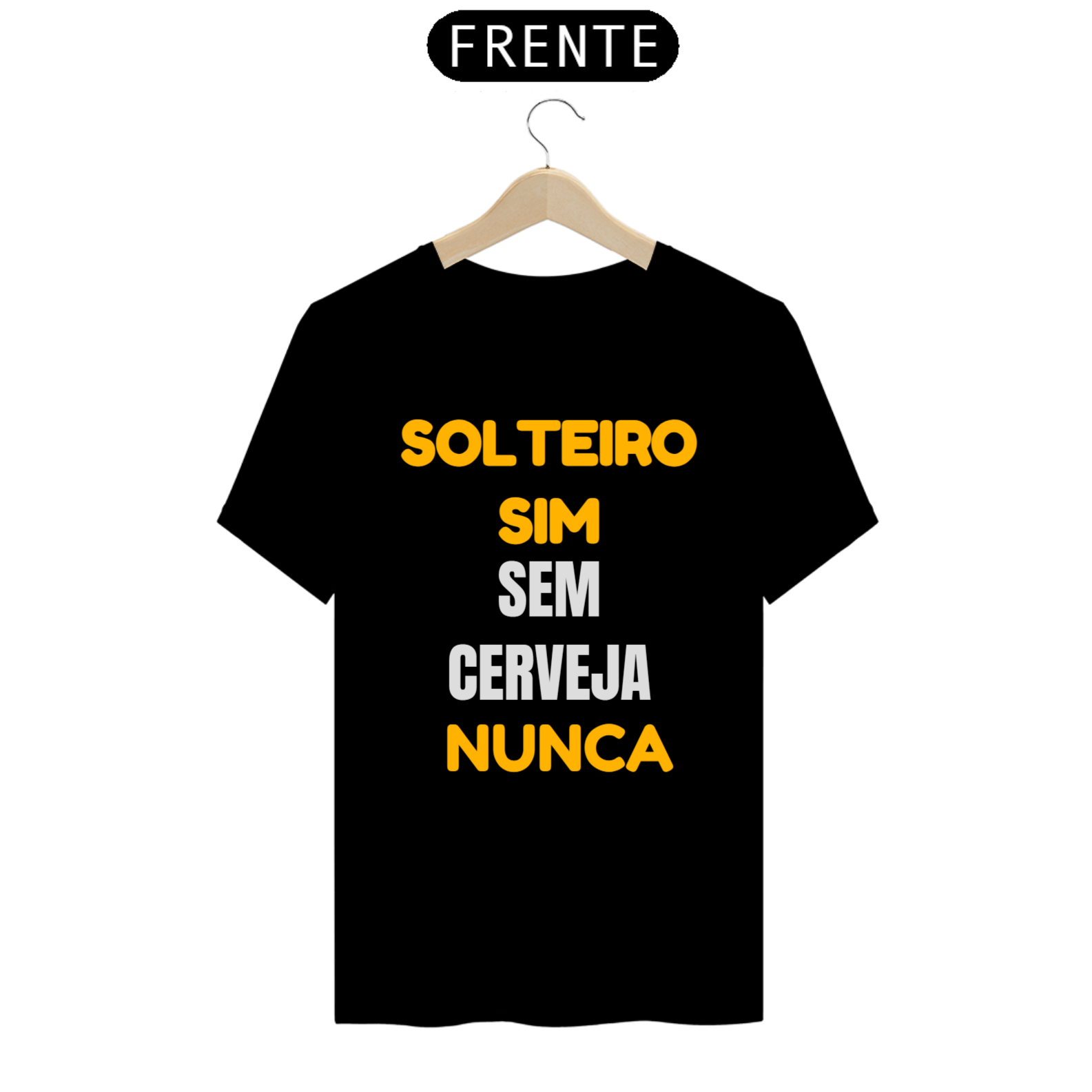 Nome do produto: Camisa sem cerveja