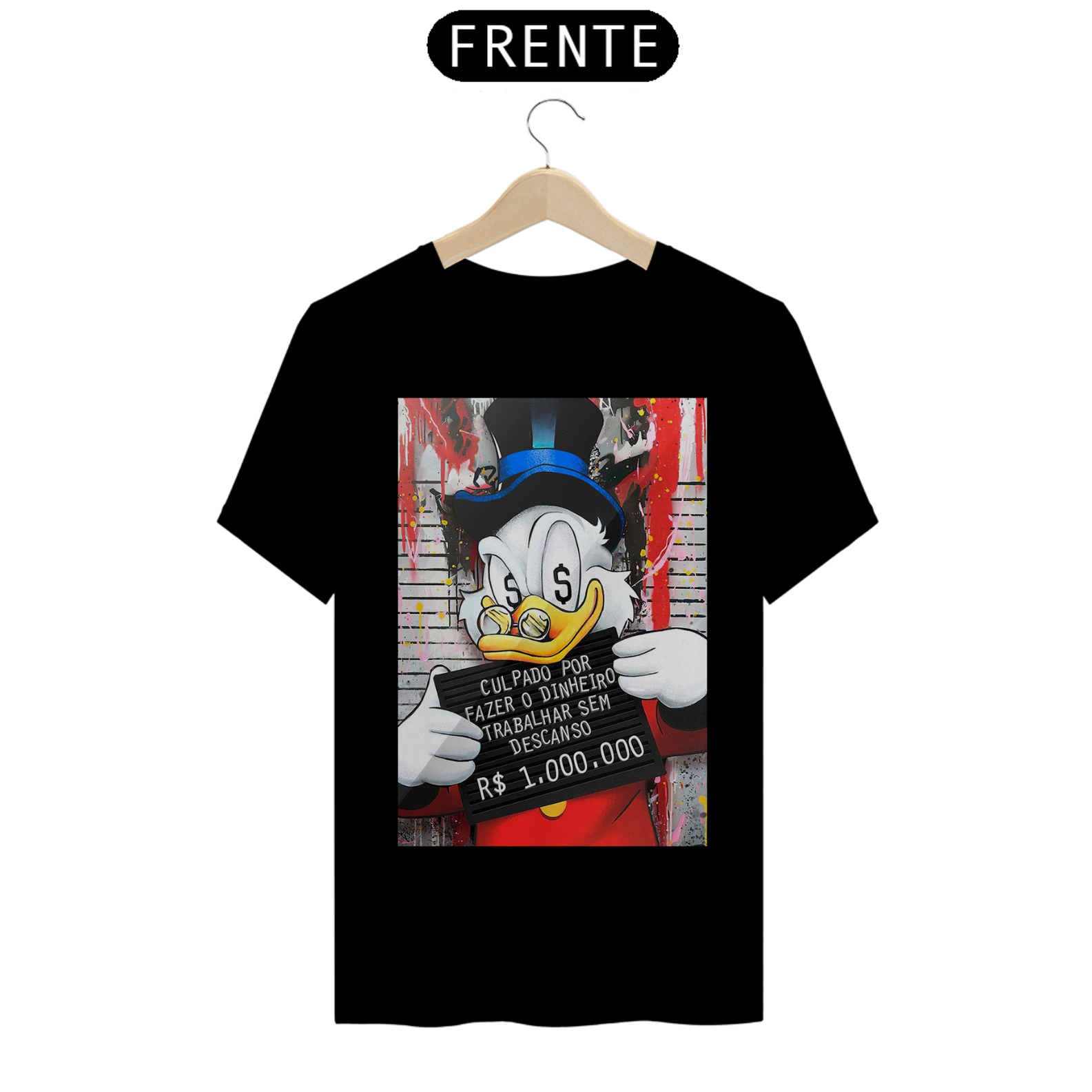 Nome do produto: Camisa tio patinhas