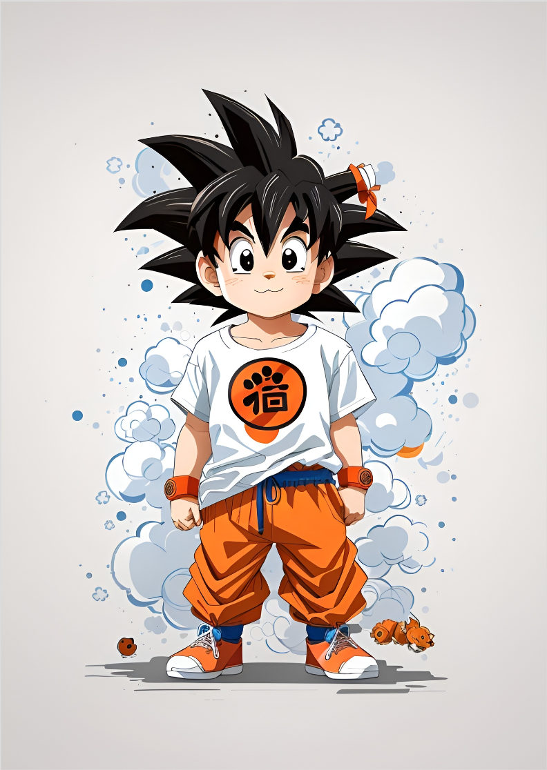 Nome do produto: Pôster Son Goten