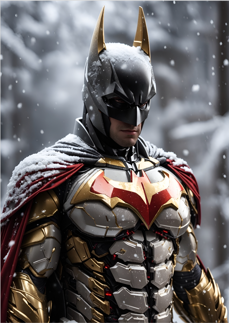 Nome do produto: Pôster Batman das neves