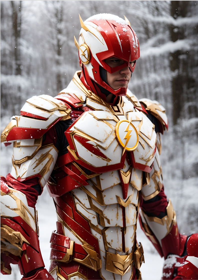 Nome do produto: Pôster Flash das neves 