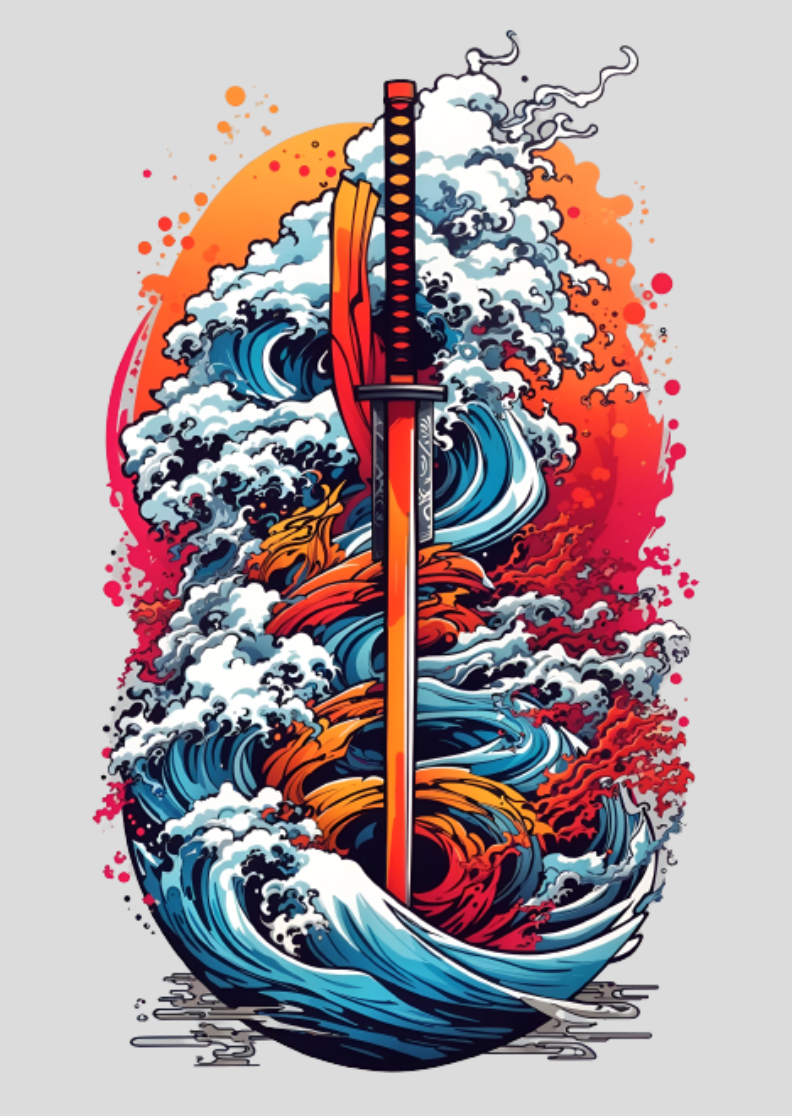 Nome do produto: pôster espada das águas