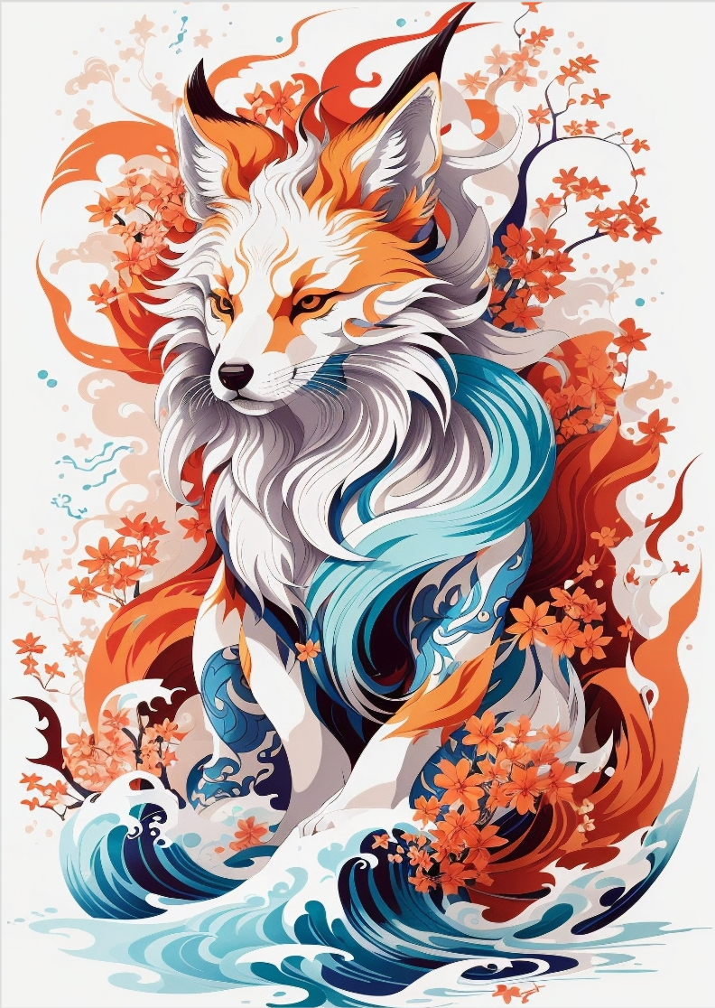 Nome do produto: Pôster raposa elementar