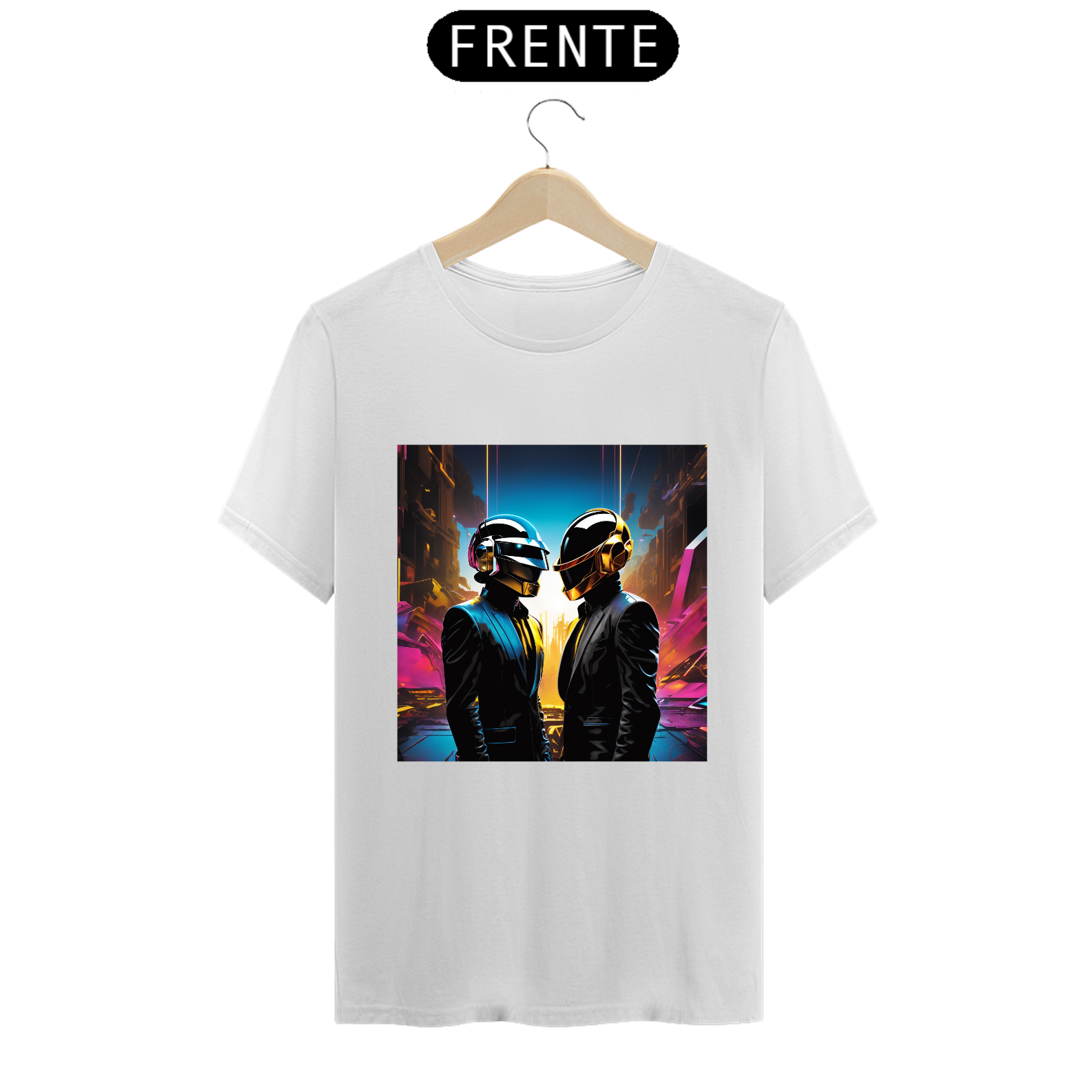 Nome do produto: Camiseta draft punk