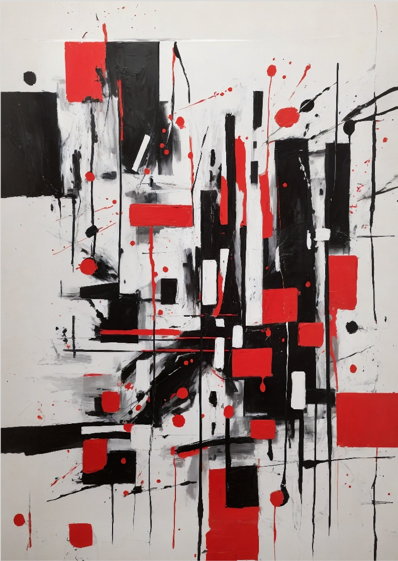 Nome do produto: Pôster abstrato 