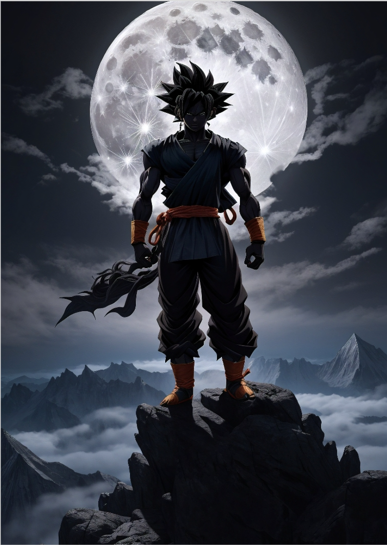 Nome do produto: Pôster Goku Black 