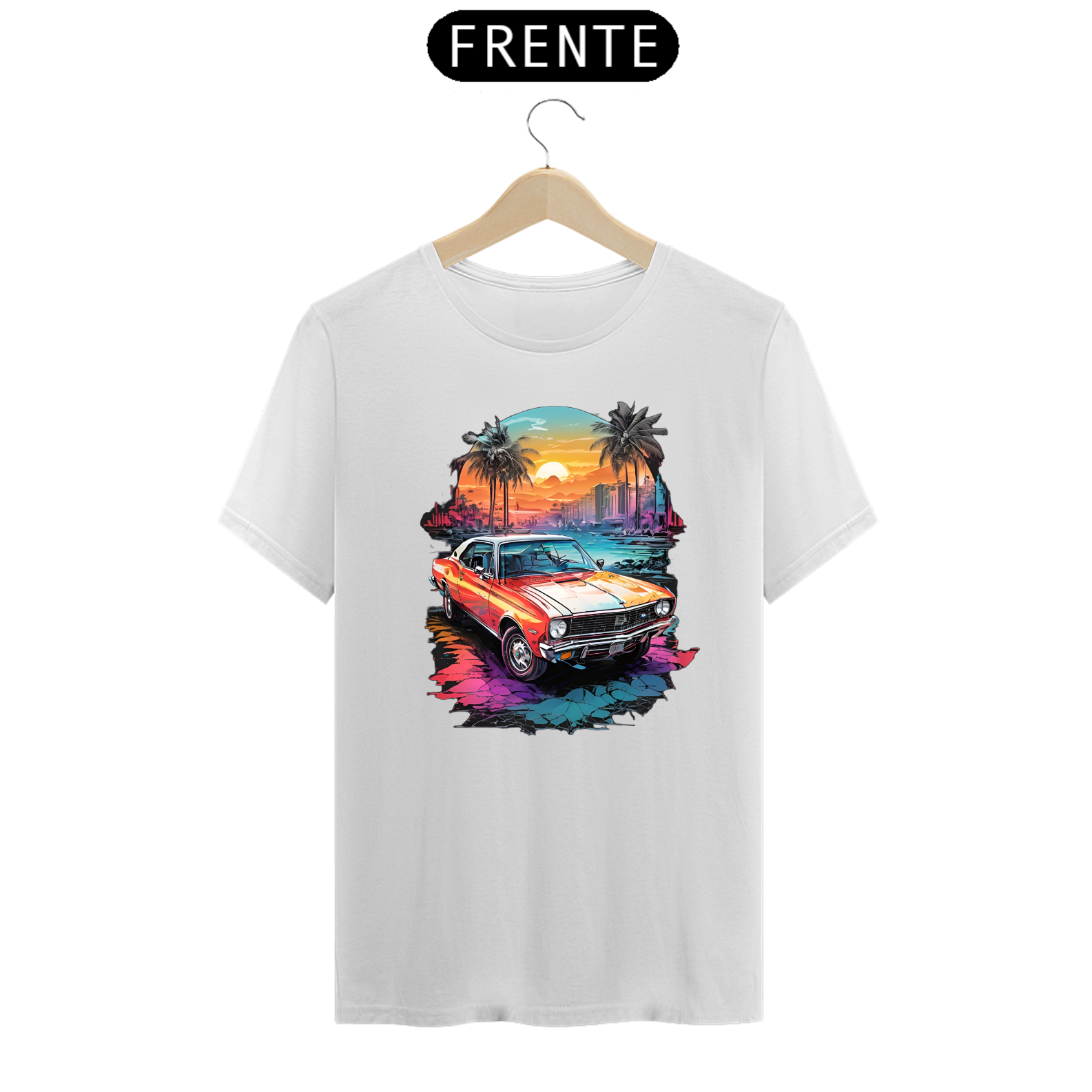 Nome do produto: Camiseta carro outrun