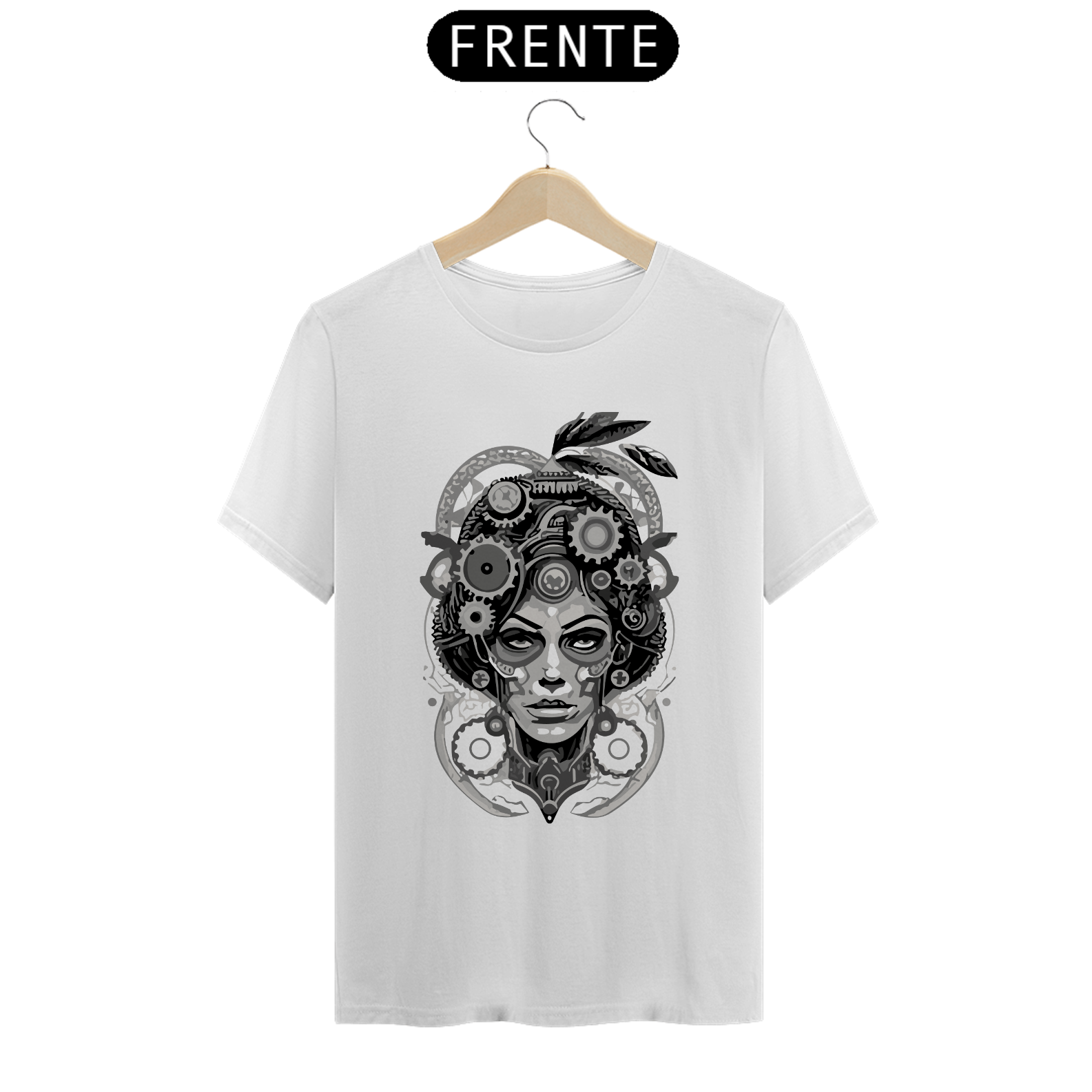 Nome do produto: CAMISETA STEAMPUNK DIVA