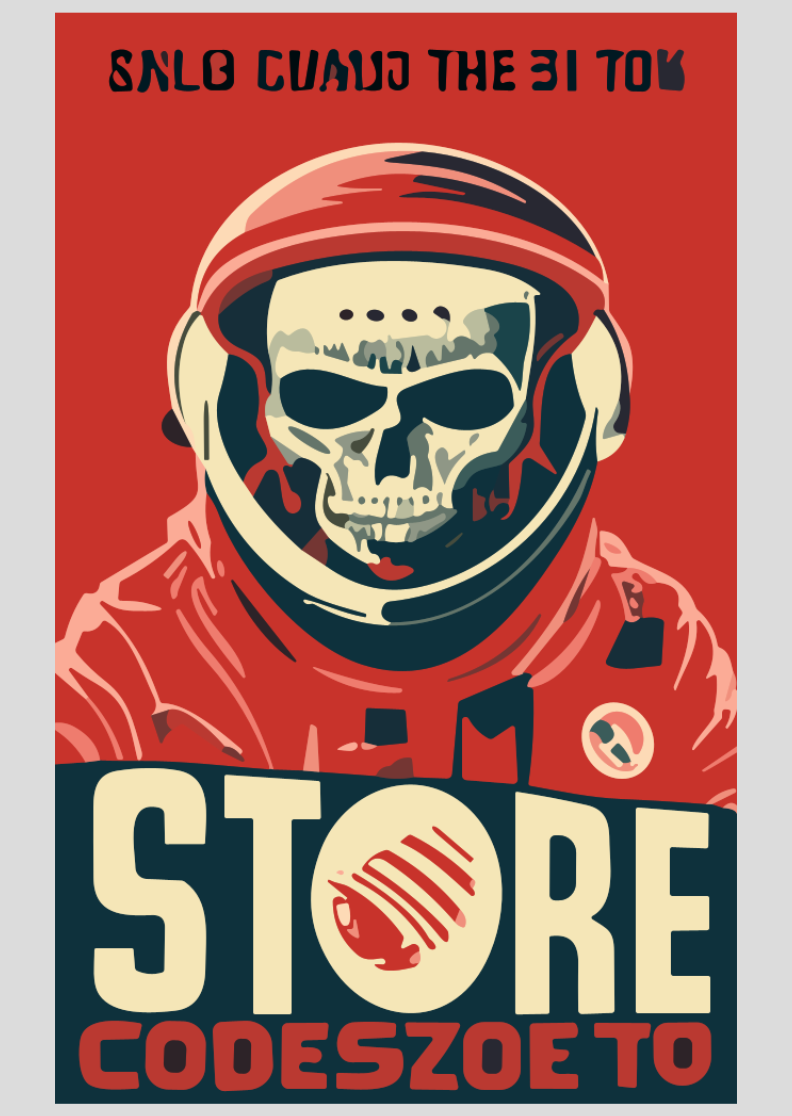 Nome do produto: CODEX SKULL COSMONAUT