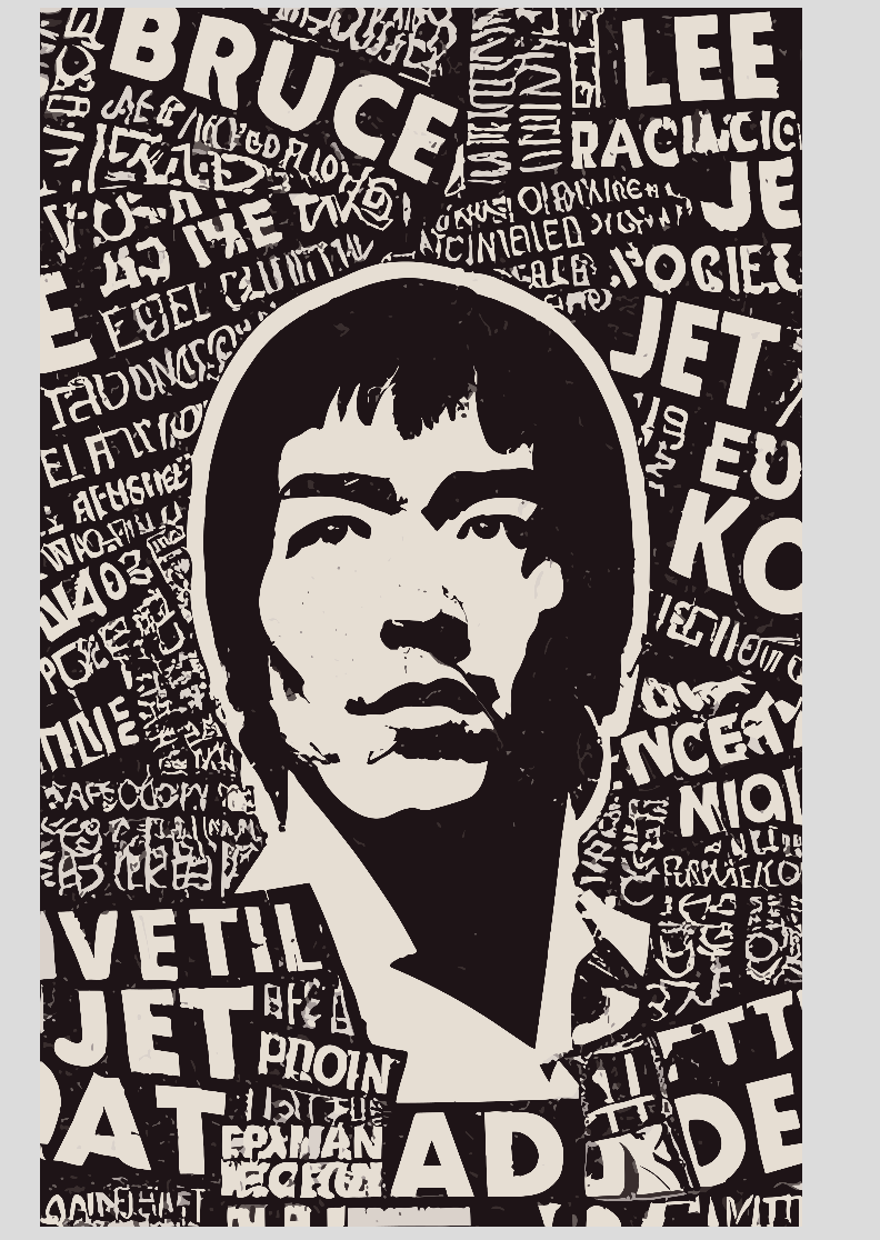 Nome do produto: POSTER BRUCE LEE