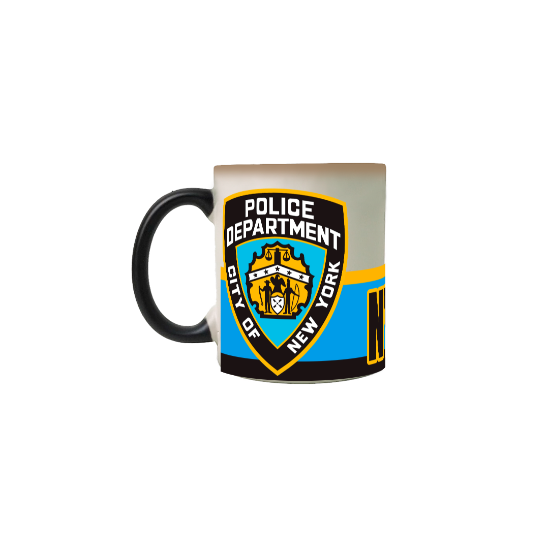 Nome do produto: CANECA MÁGICA NEW YORK POLICE