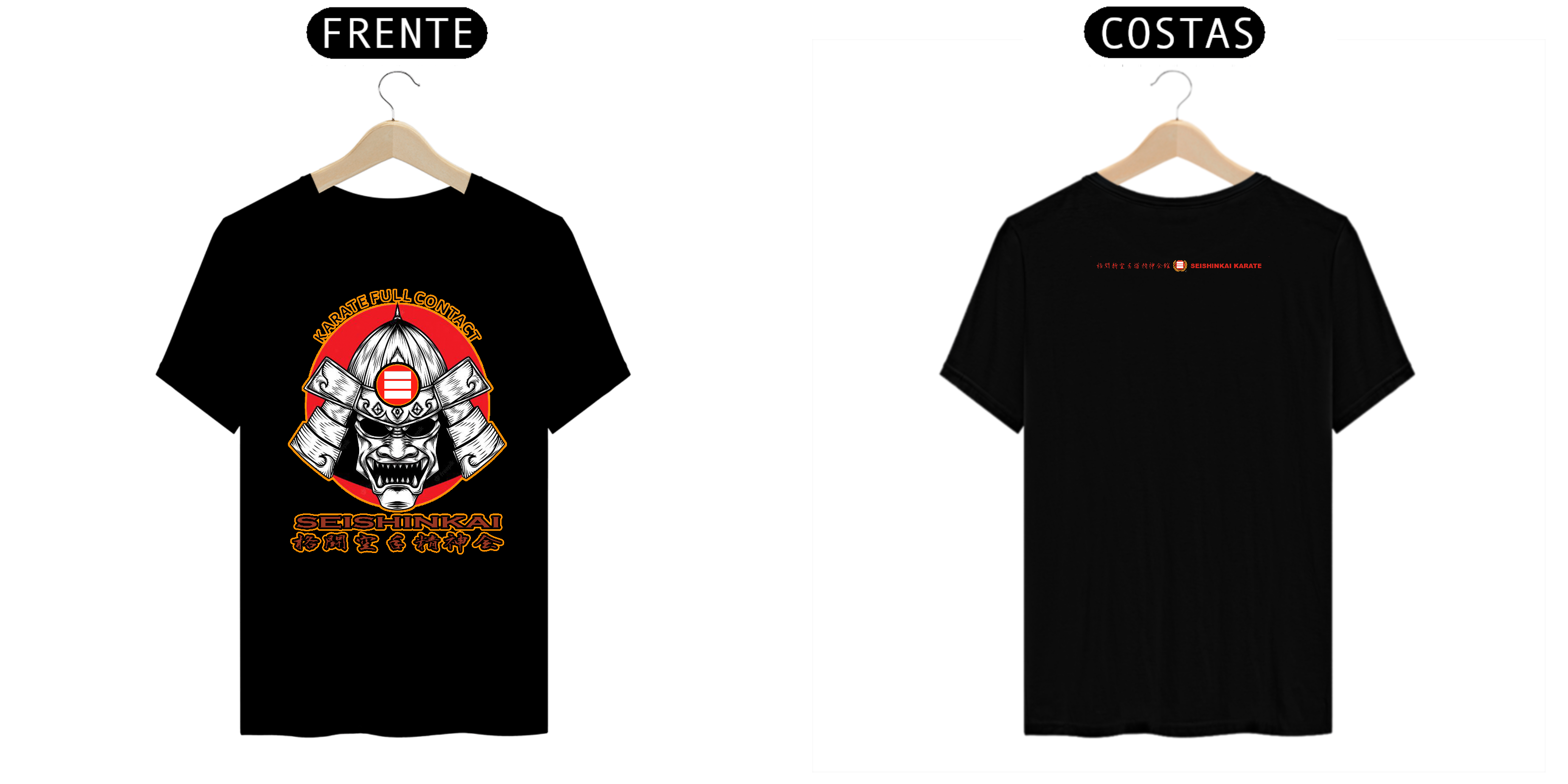 Nome do produto: CAMISA KARATE SEISHINKAI SAMURAI