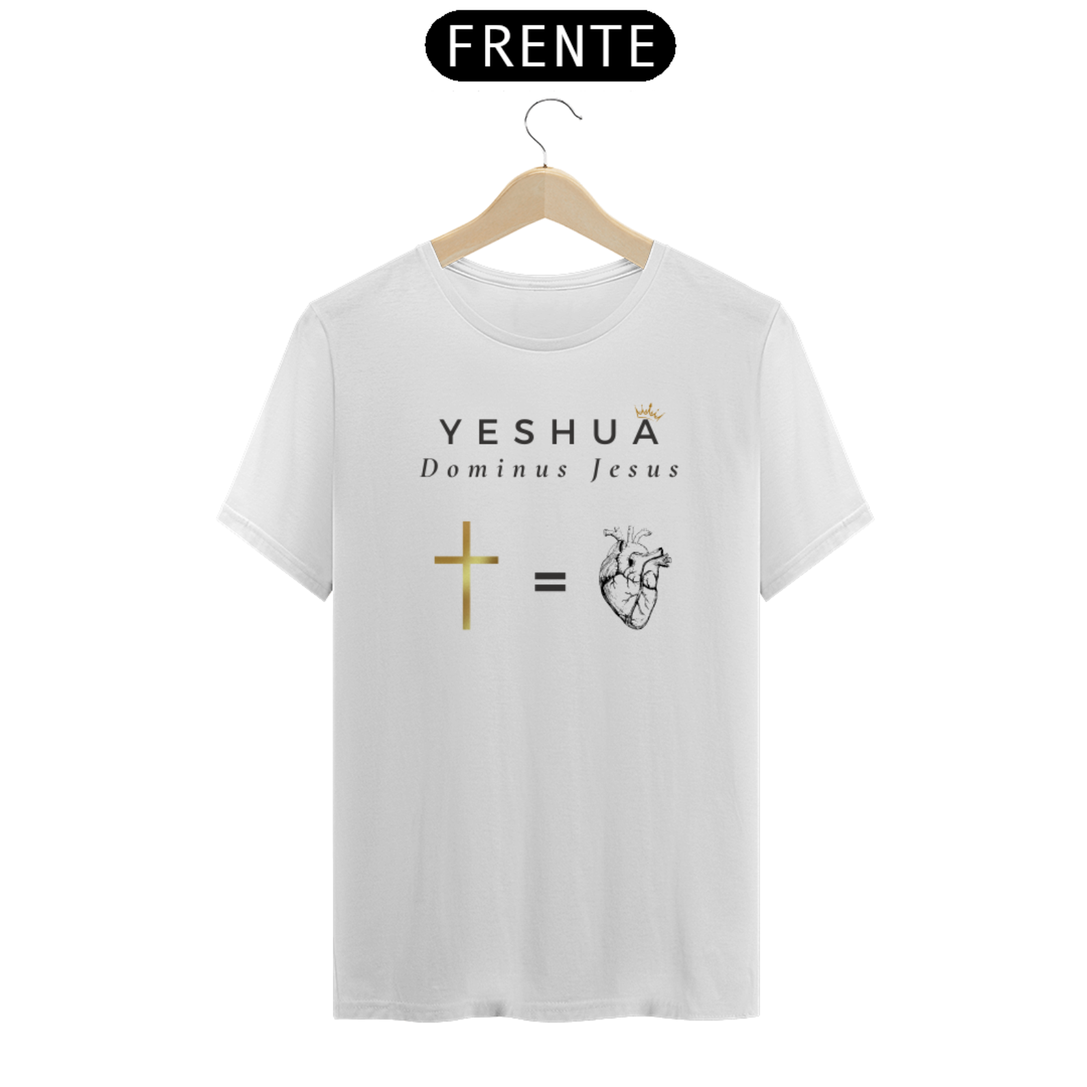 Nome do produto: camiseta YESHUA