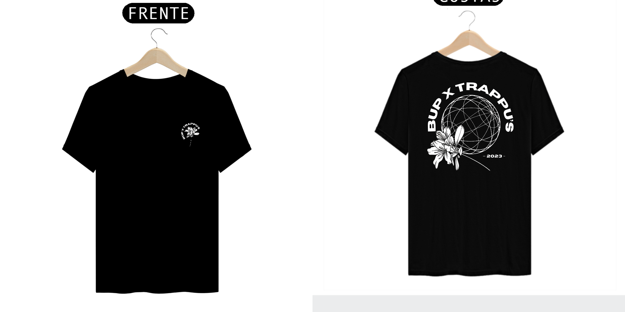 Nome do produto: Camiseta Trappu´s x Bup [Colaboração] 