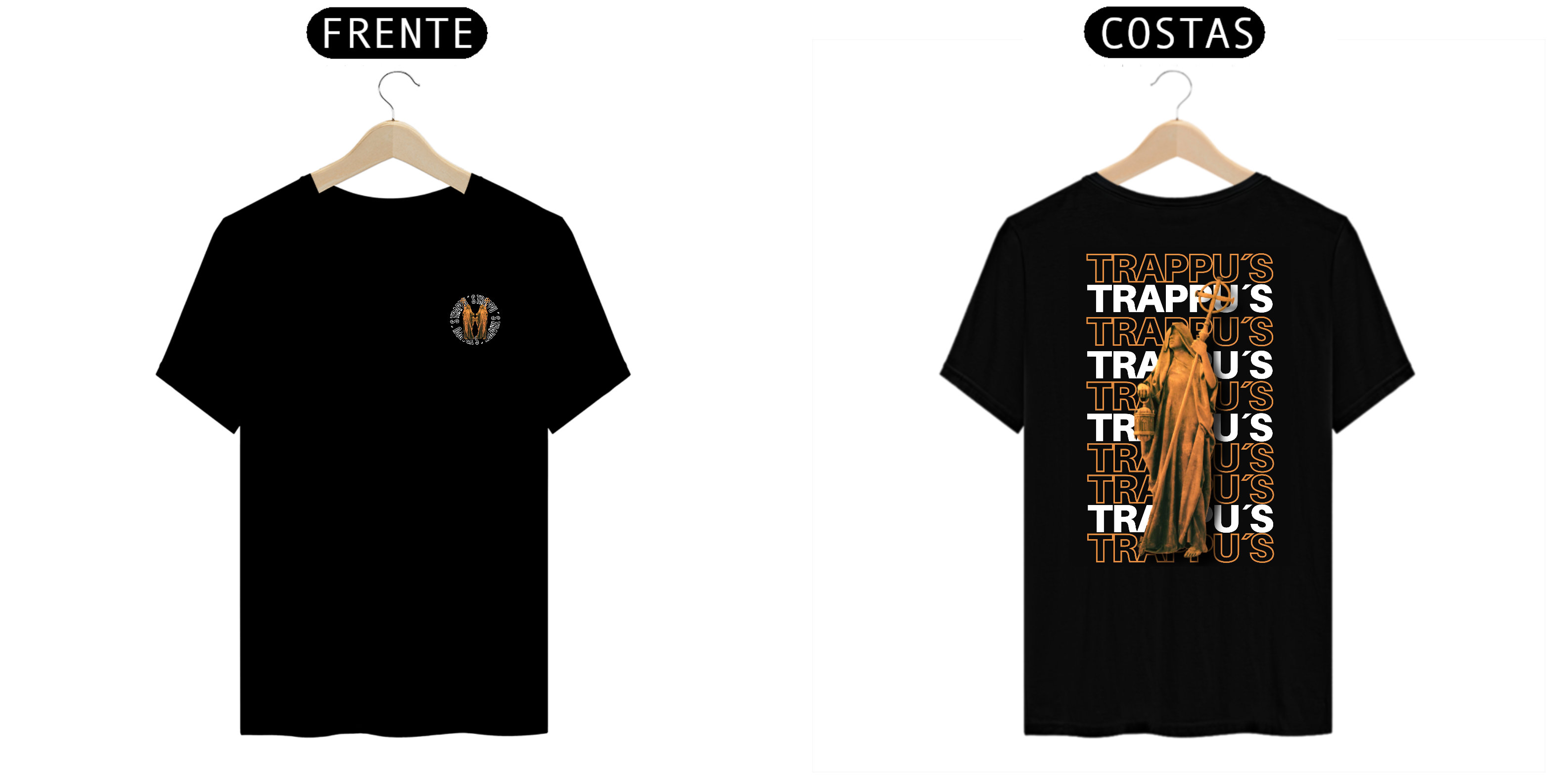 Nome do produto: Camiseta Trappu´s - Divine