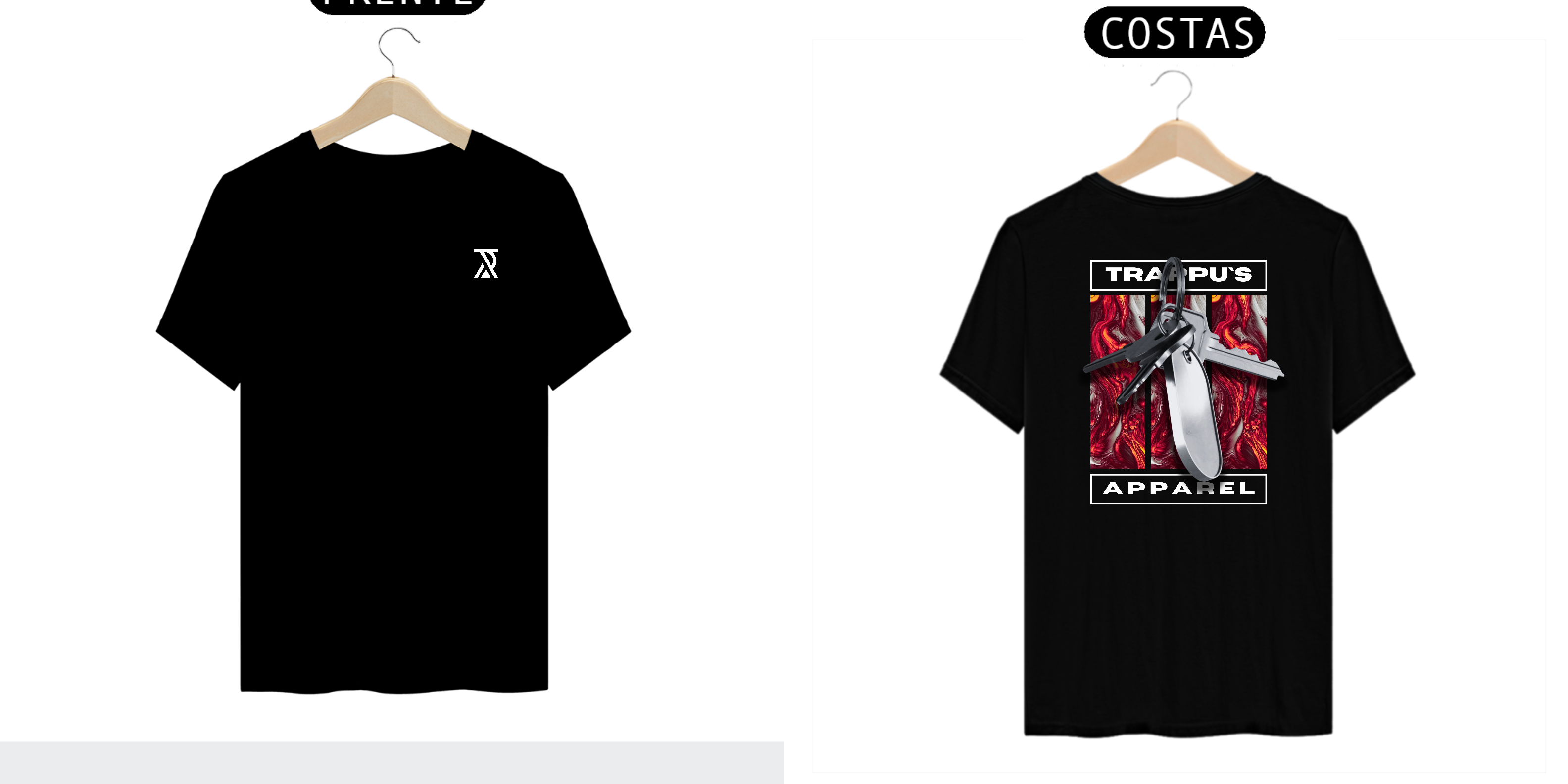 Nome do produto: Camiseta Trappu´s - T.R.R.
