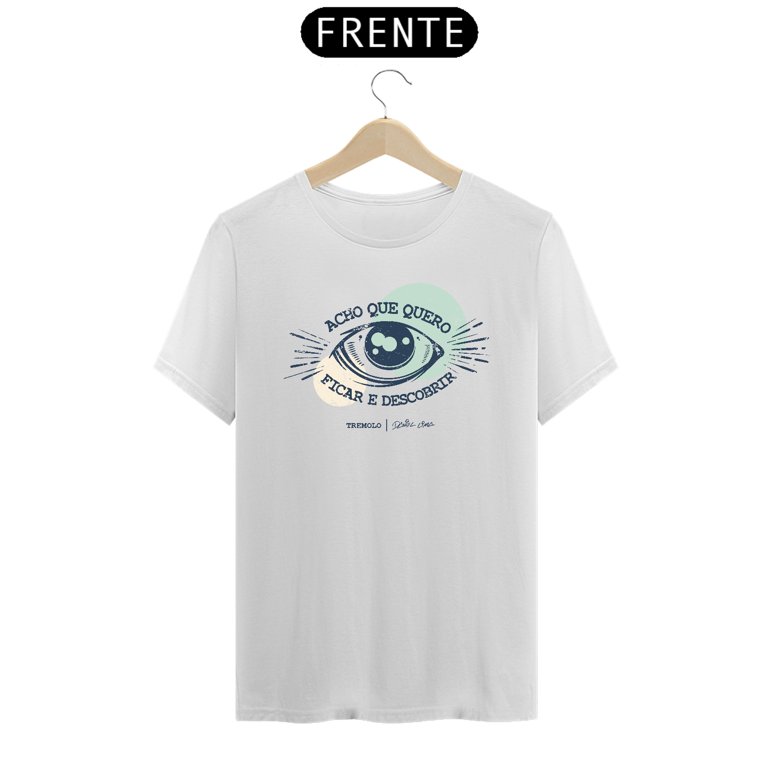 Nome do produto: T-Shirt Prime - Acho Que Quero Ficar E Descobrir