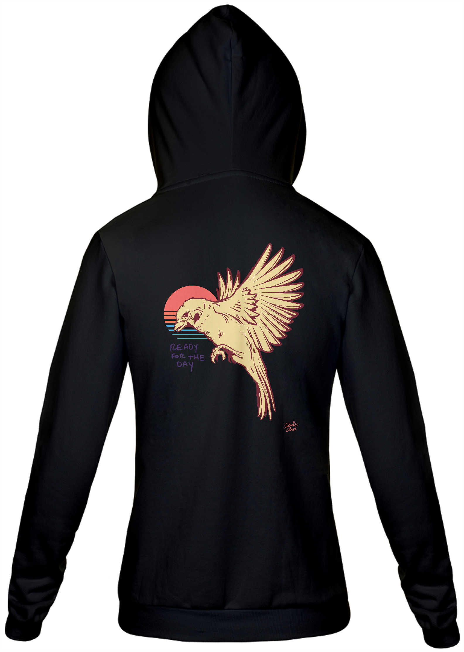 Nome do produto: Moleton com Ziper - Ready For The Day