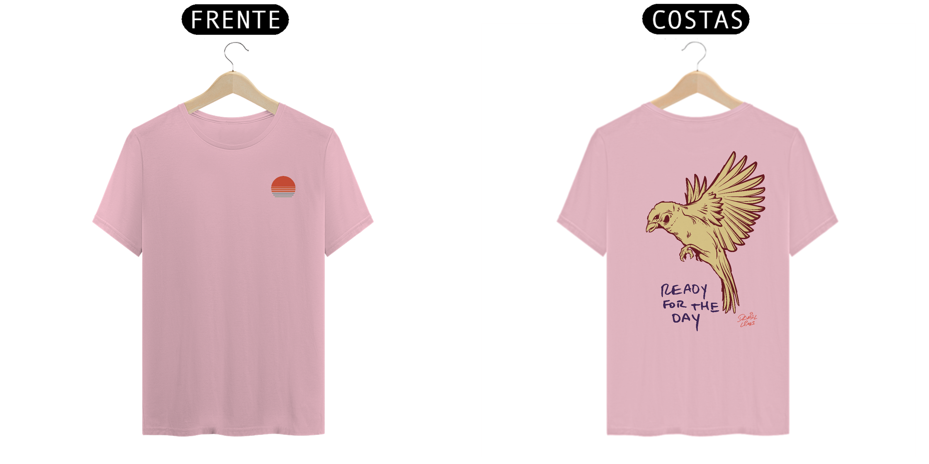 Nome do produto: T-Shirt Classic Light - Ready For The Day