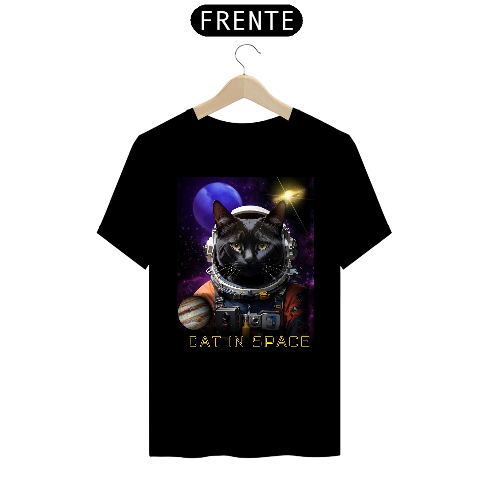 Nome do produto: Camisa Prime | Cat in Space