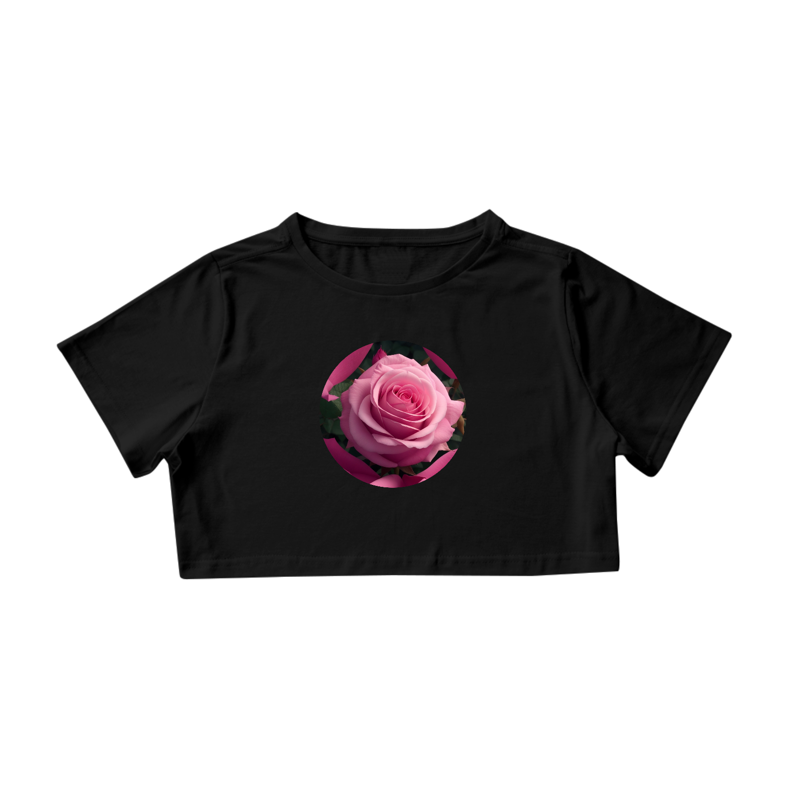 Nome do produto: Cropped | Rosa-rosa