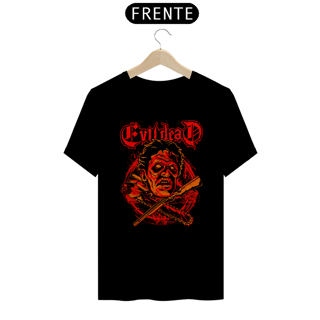 Camiseta Evil Dead + Banda Entombed | Estampa Rock Horror