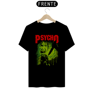 Camiseta Psicose + Banda Pantera | Estampa Rock Horror
