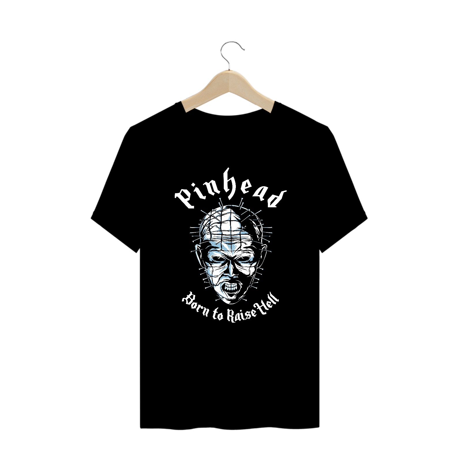 Camiseta Plus Size Hellraiser + Banda Motorhead | Estampa Rock Horror